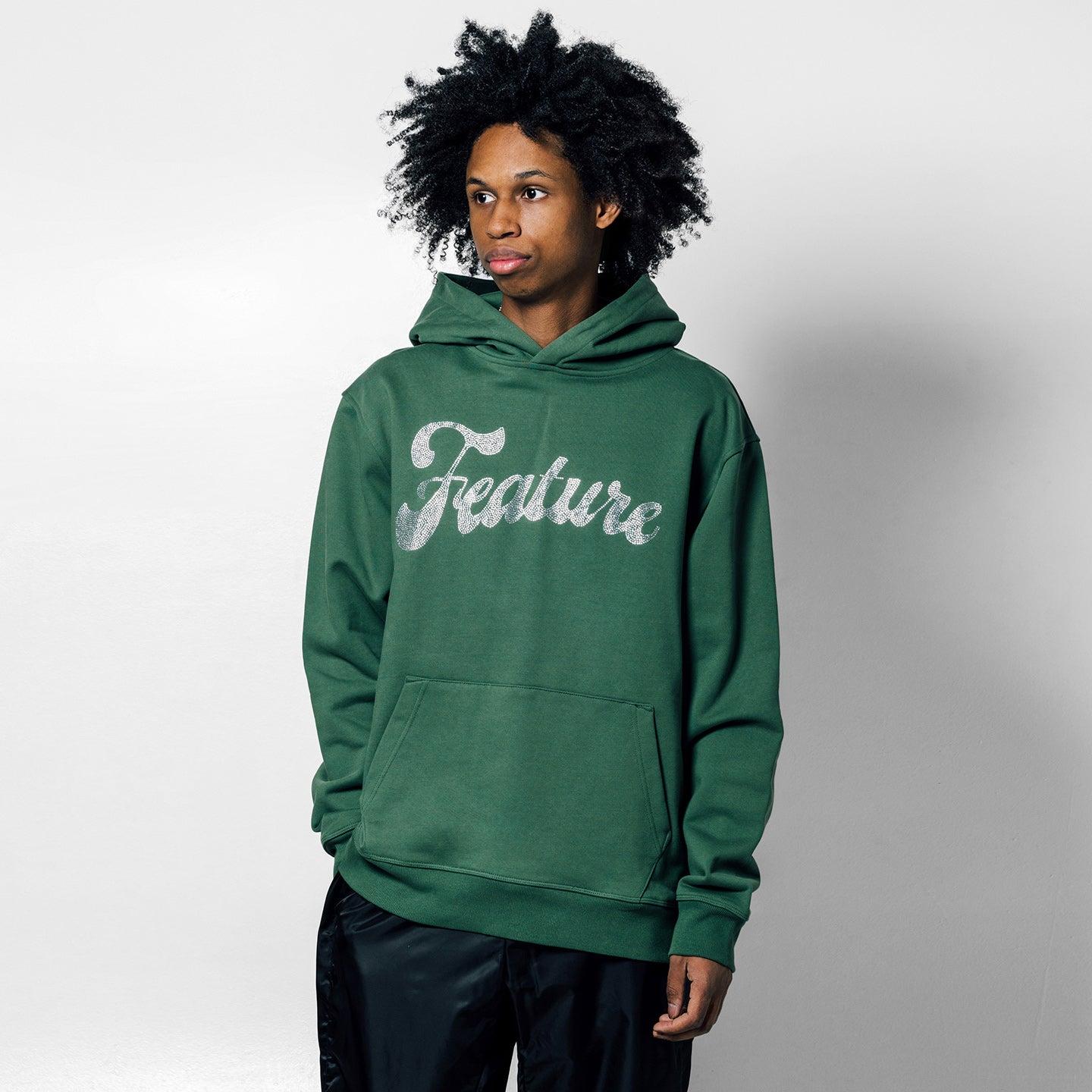 Thrasher Hoodie - Navy Male Product Image