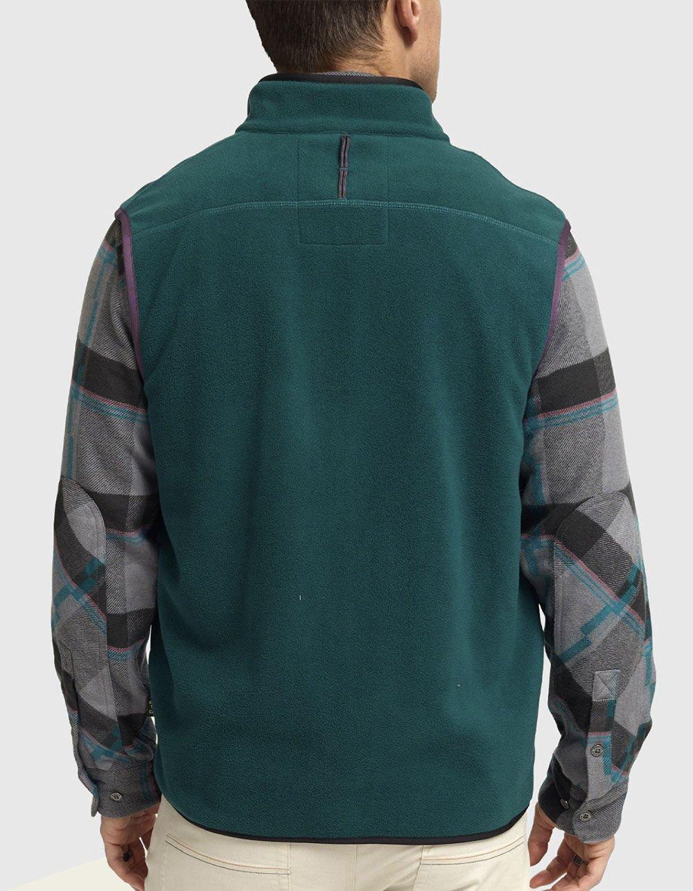 HOWLER BROTHERS Free Range Mens Fleece Vest - MARINE Product Image