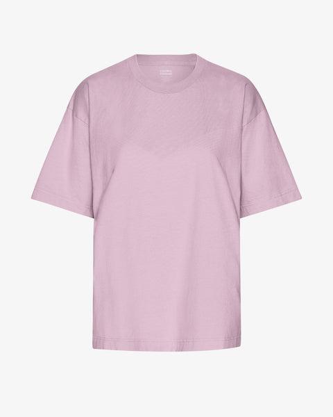 Oversized Organic T-Shirt - Soft Lavender Product Image