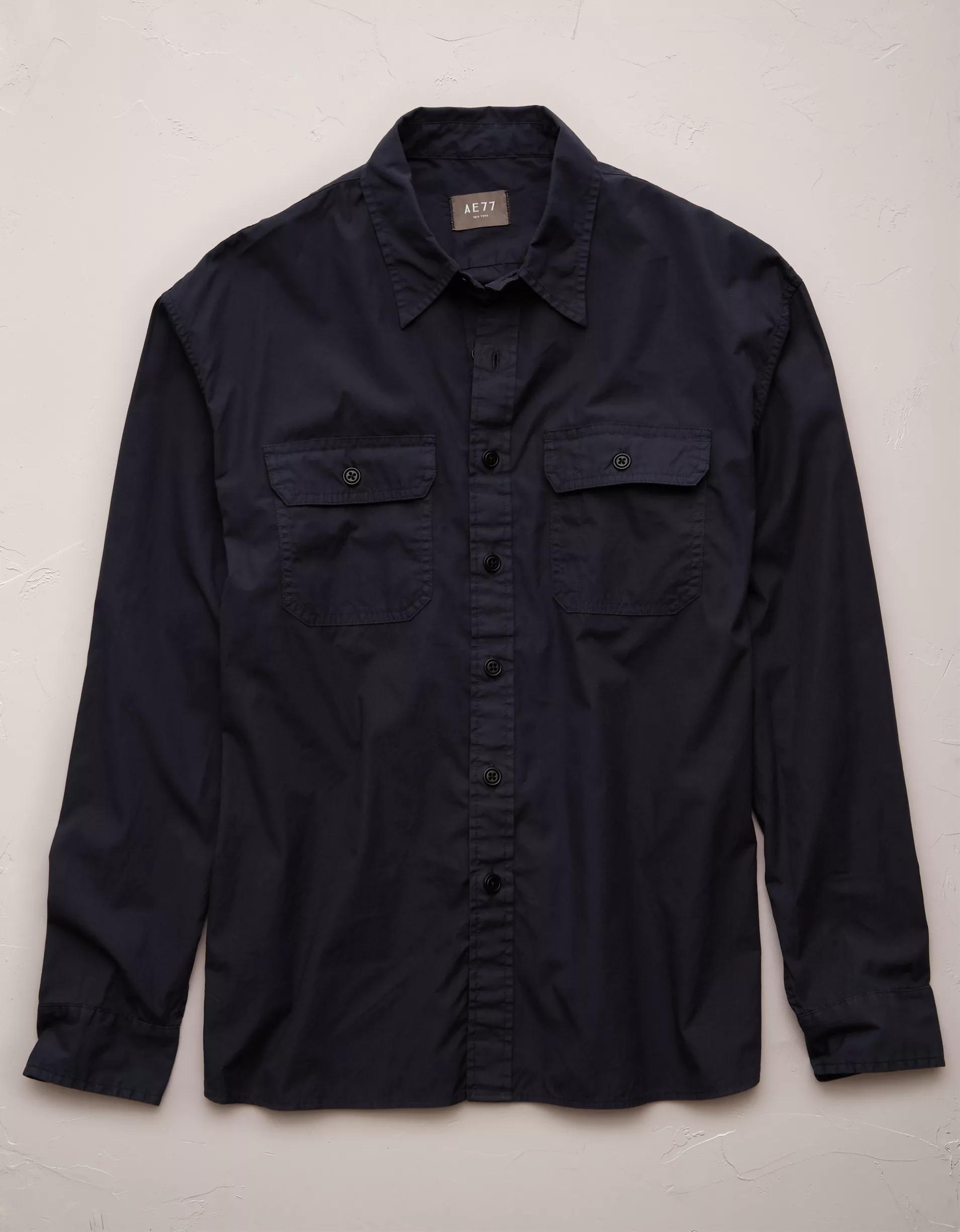 AE77 Premium Poplin Workshirt Product Image
