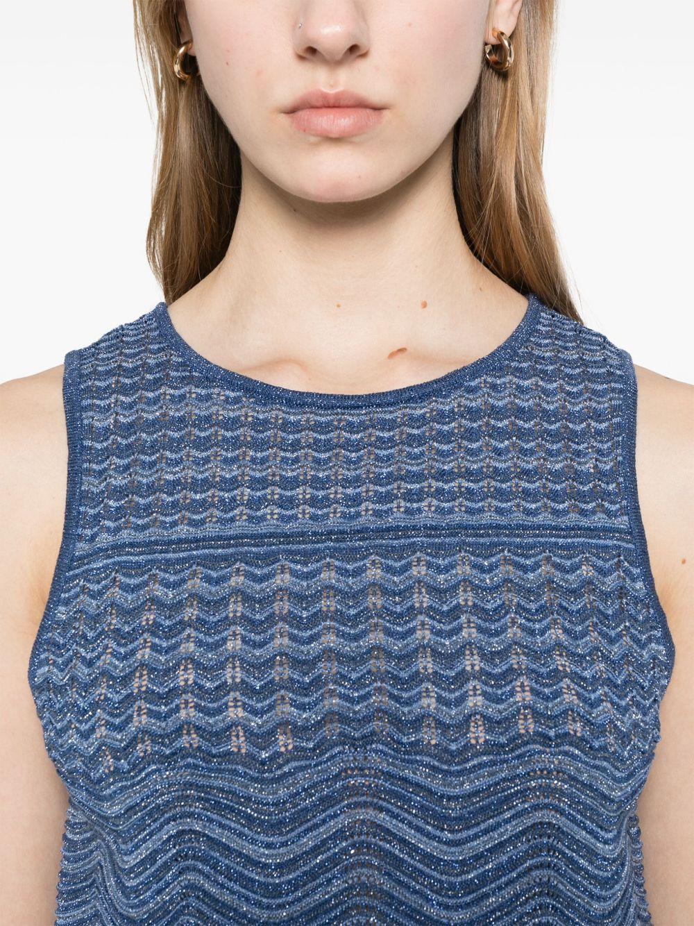 glitter-knit top Product Image