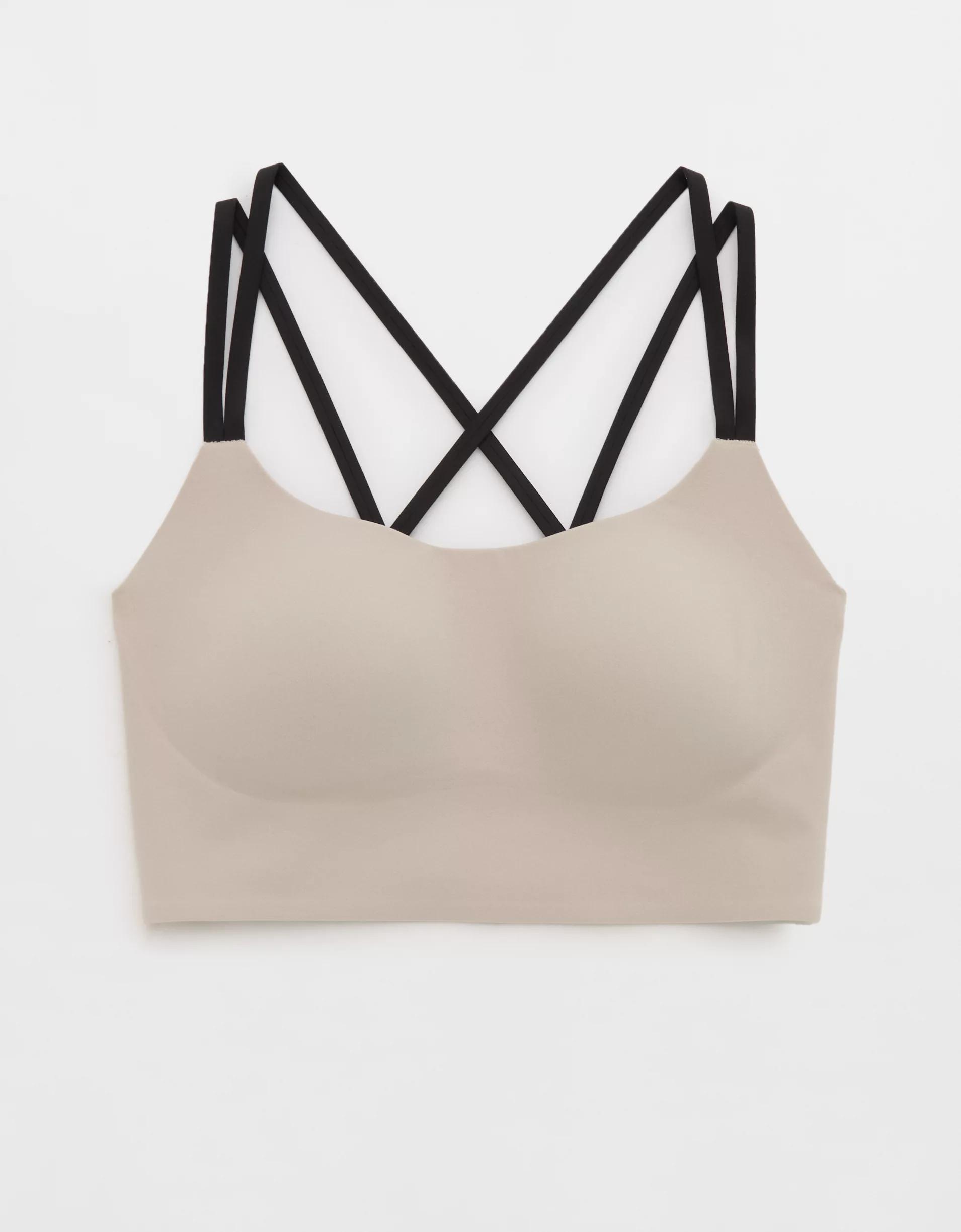 OFFLINE By Aerie Real Me Hold Up! Strappy Sports Bra Product Image