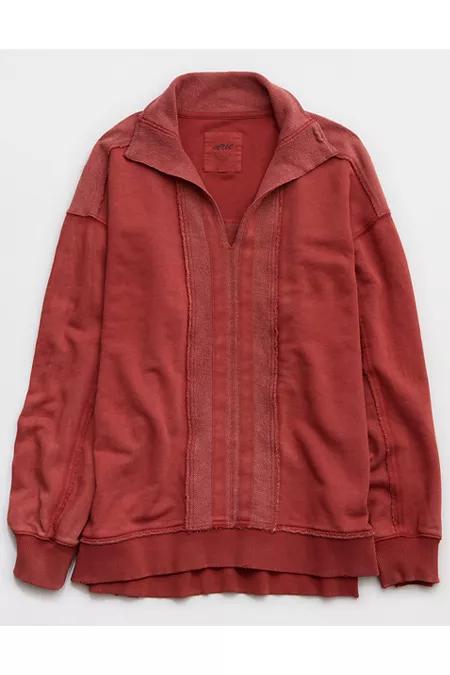 Aerie Starry Skies Open Neck Sweatshirt Women's Product Image