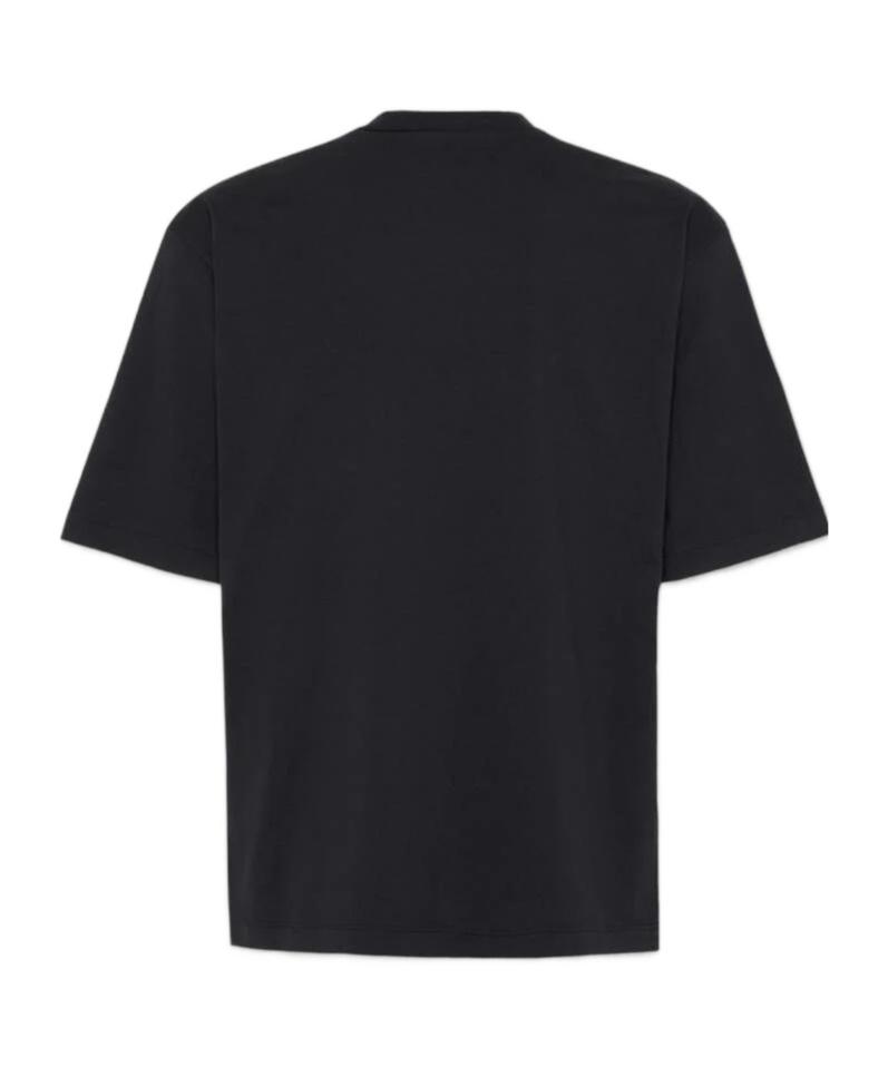 DSQUARED2 Loose Fit Cotton Logo T-shirt In Black Product Image