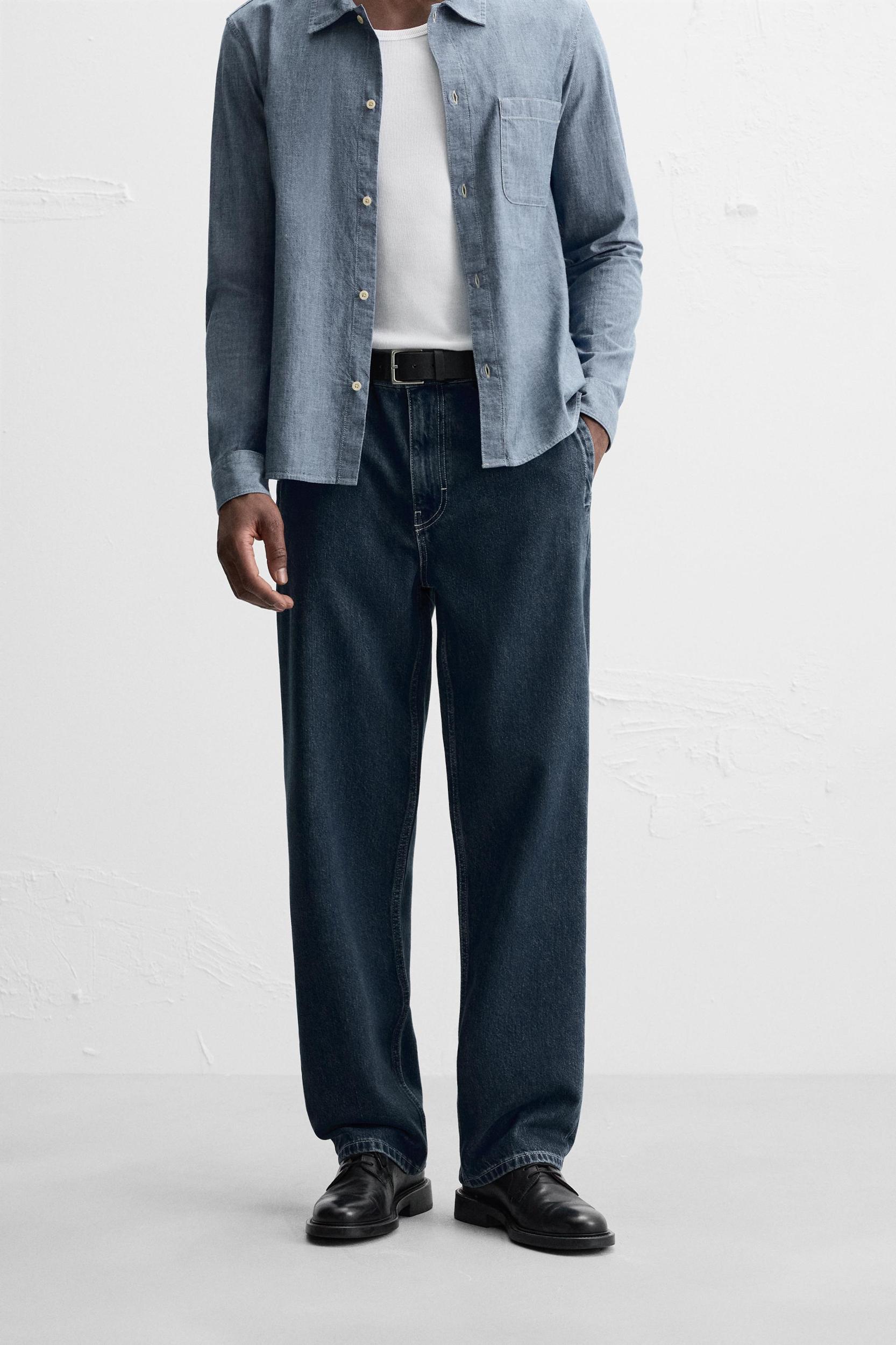 STRAIGHT FIT CHINO JEANS Product Image