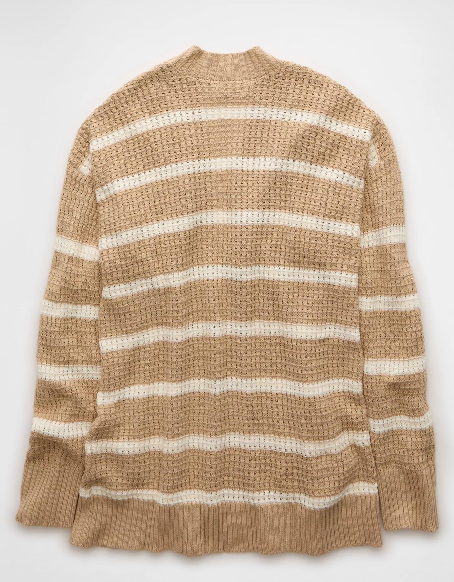 AE Open Knit Cardigan Product Image