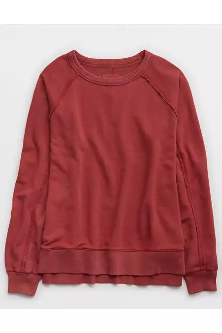 Aerie East West Crew Sweatshirt Women's Product Image