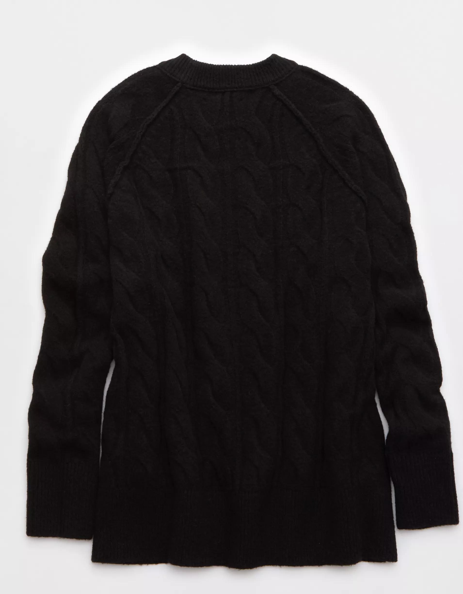 Aerie unREAL Cable Crew Sweater Product Image