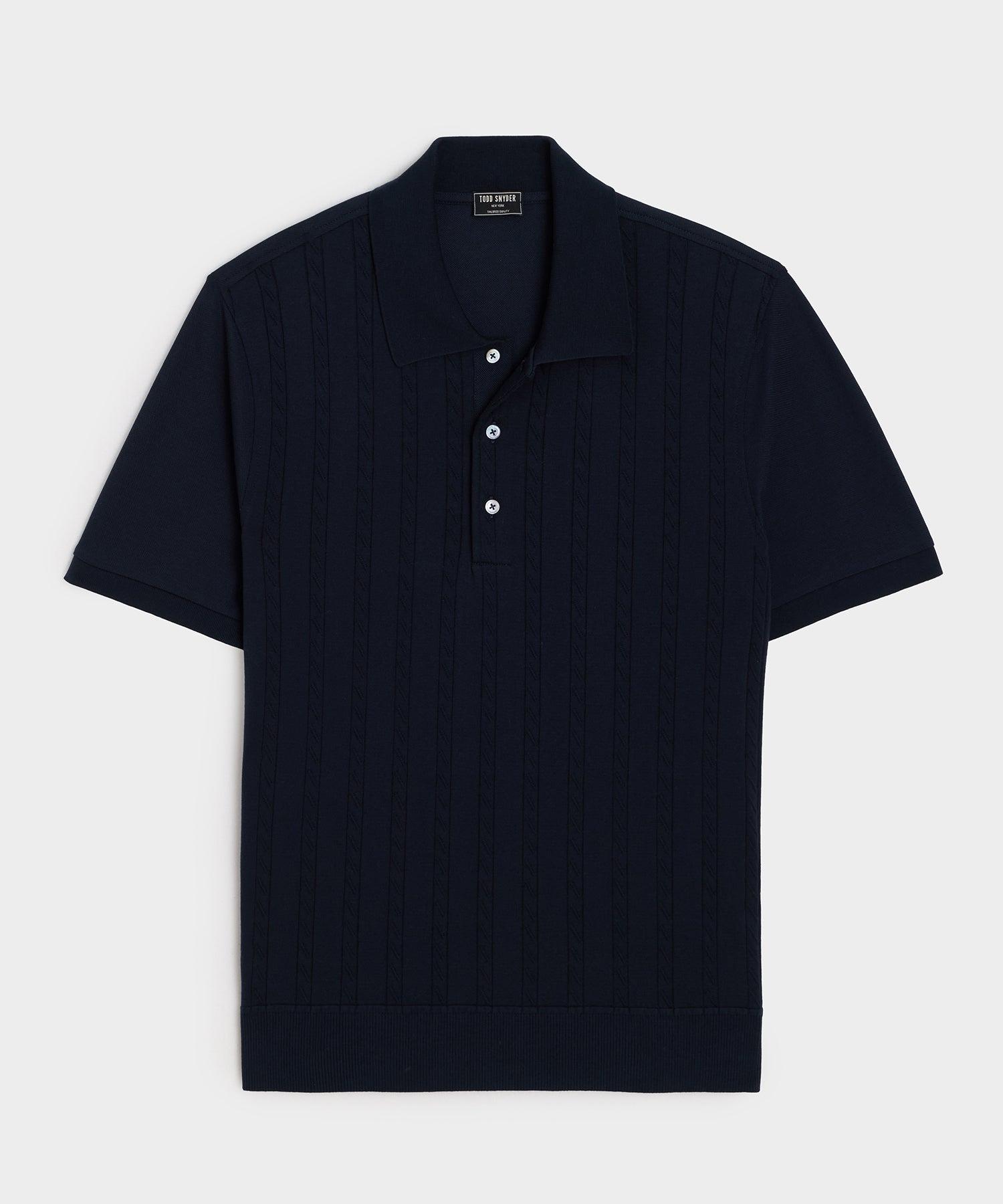 Cotton Cable Polo Product Image