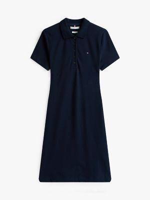 Stretch-Cotton Regular Fit Polo Dress Product Image