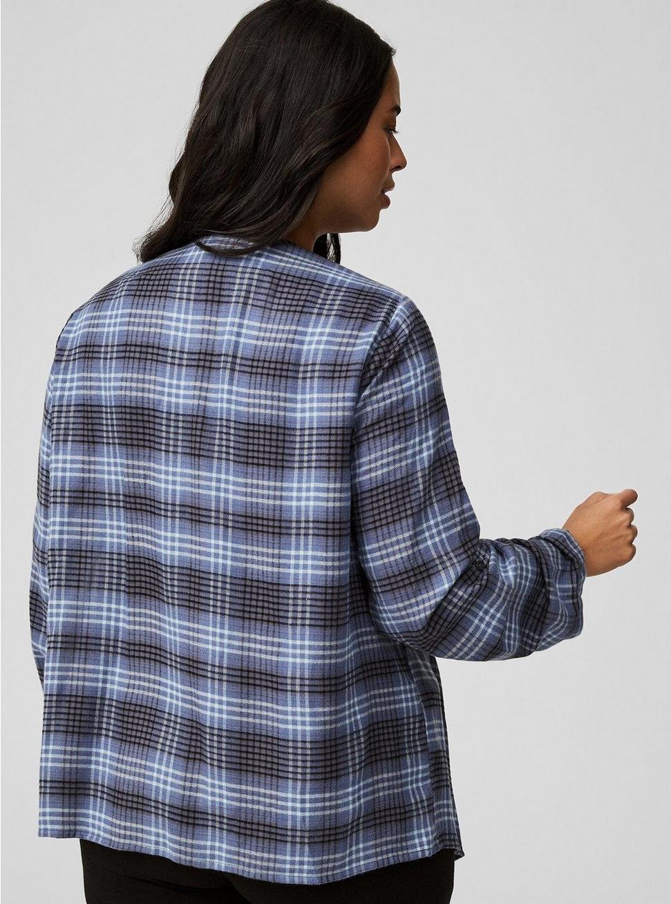 Brushed Drape Front Shacket  Product Image