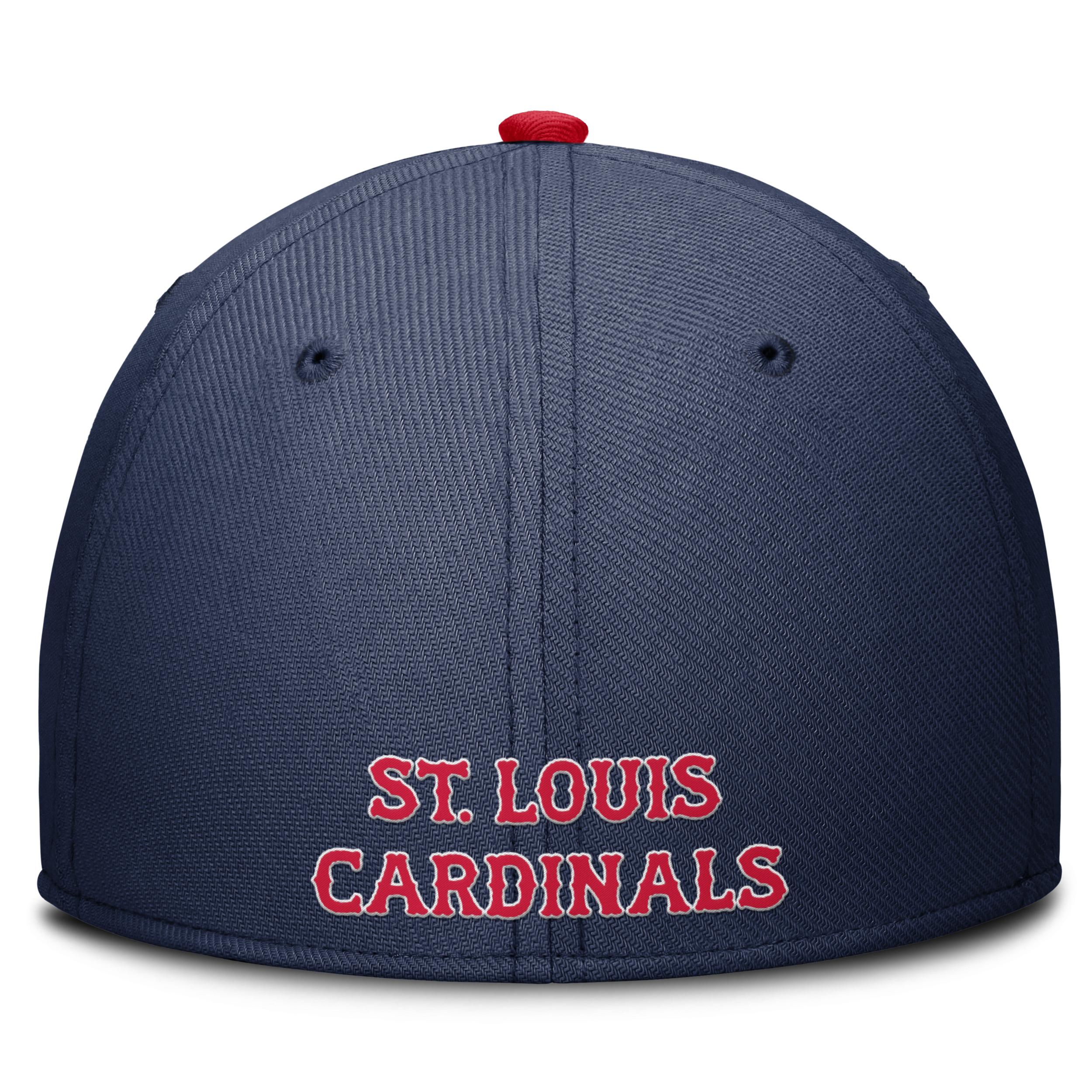 St. Louis Cardinals City Connect Swoosh Nike Mens Dri-FIT MLB Hat | NB19046NSCN-R48 Product Image