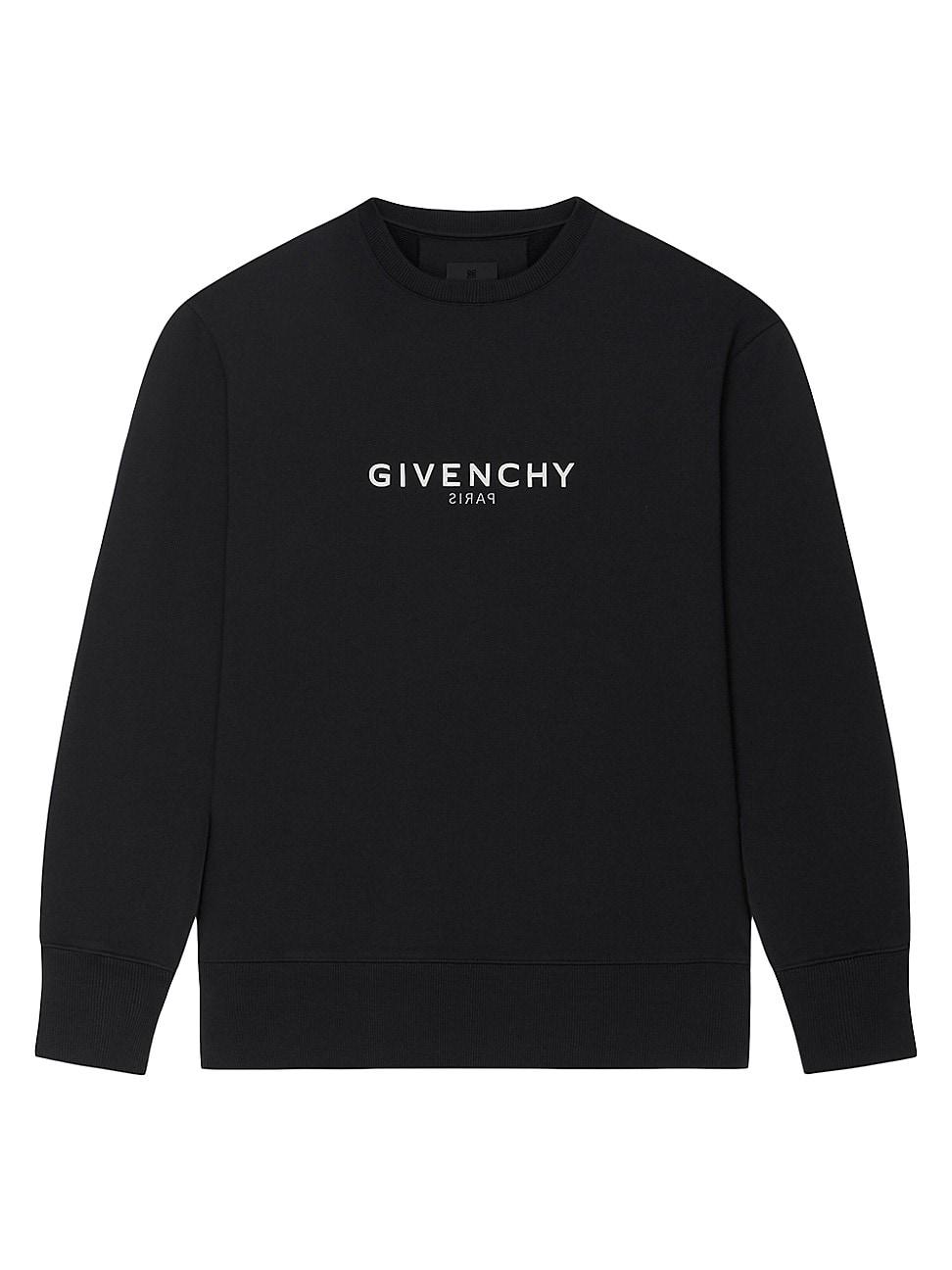 Mens Slim Fit Sweatshirt in Printed Felpa Product Image