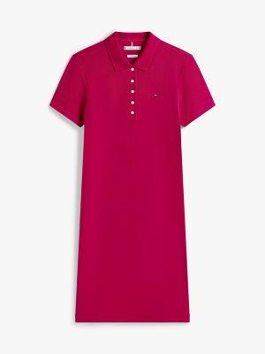 Classic Fit Stretch Cotton Polo Dress Product Image