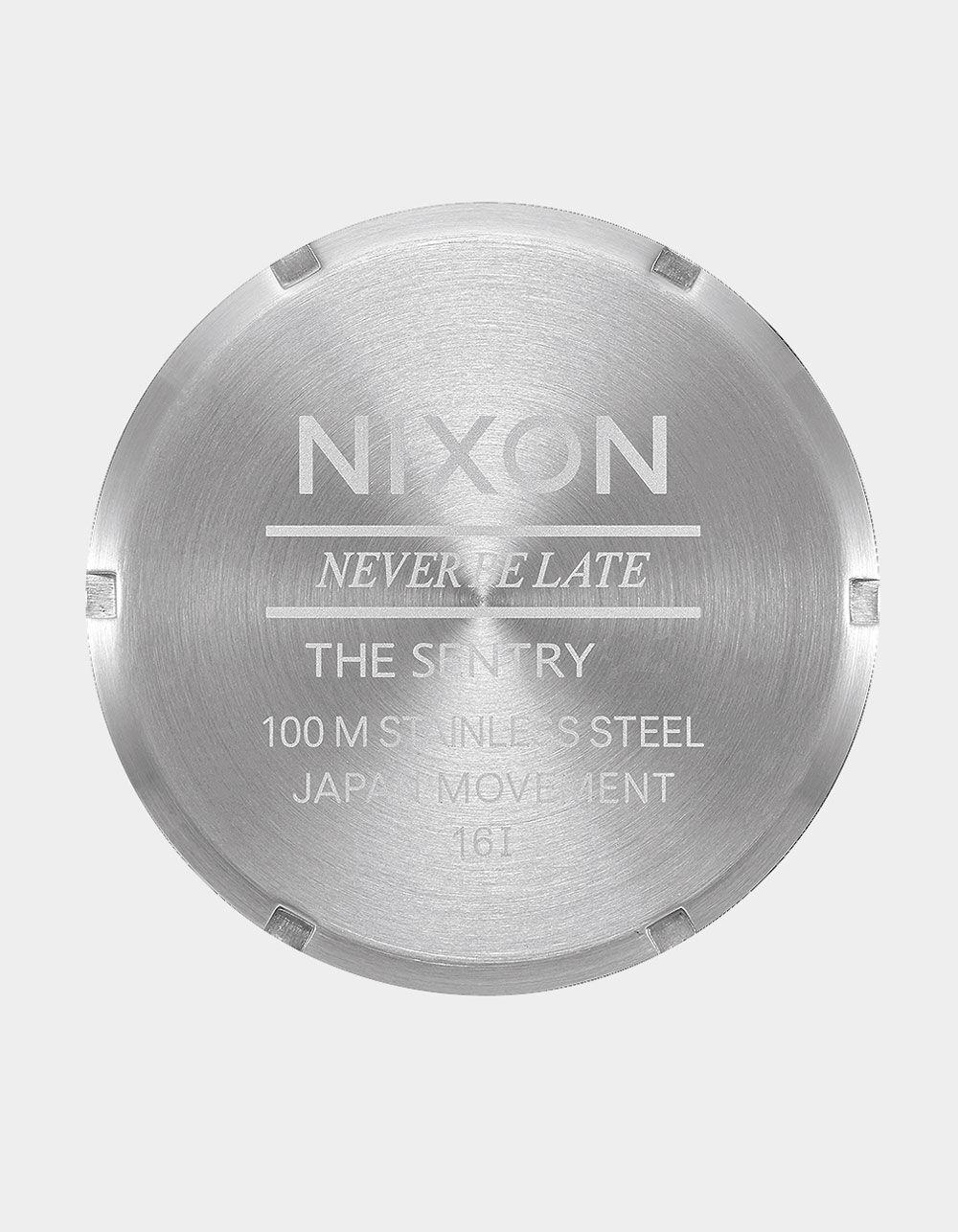 NIXON Sentry Nylon Watch - BROWN COMBO Product Image