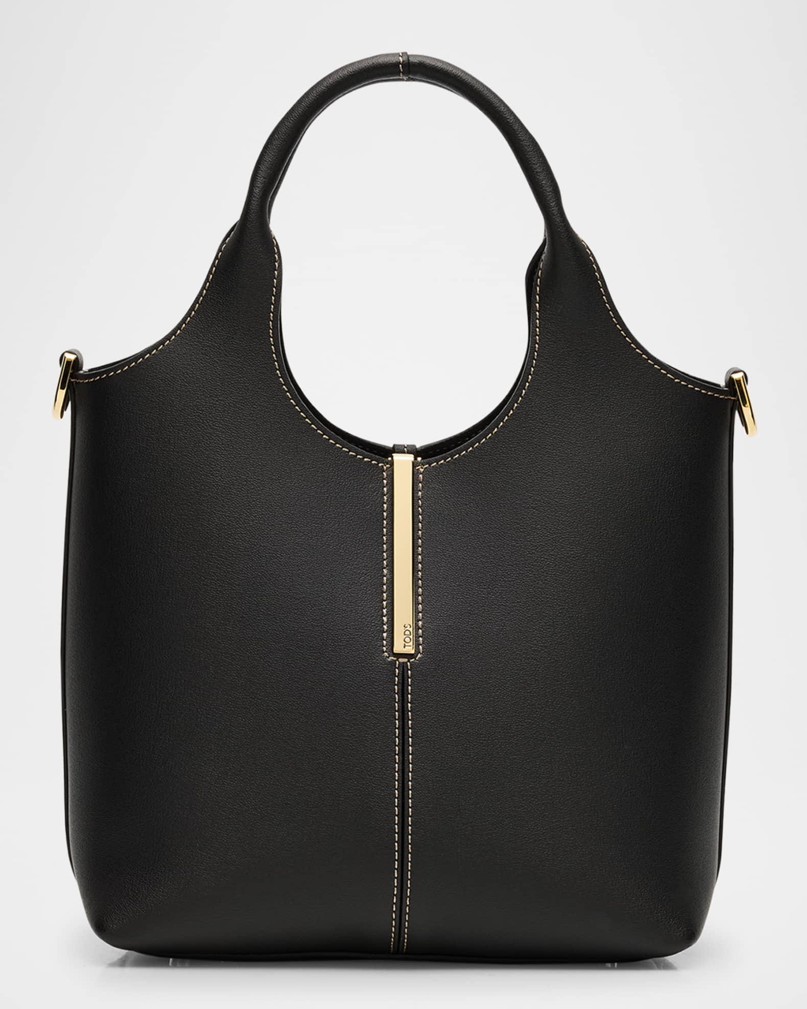 Mini Leather Tote Shopping Bag Product Image