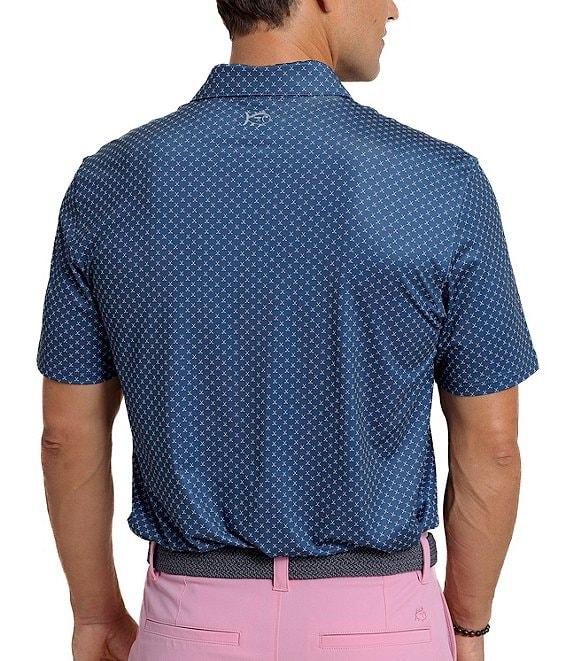 Southern Tide Driver Putter Around Printed Short Sleeve Polo Shirt Product Image