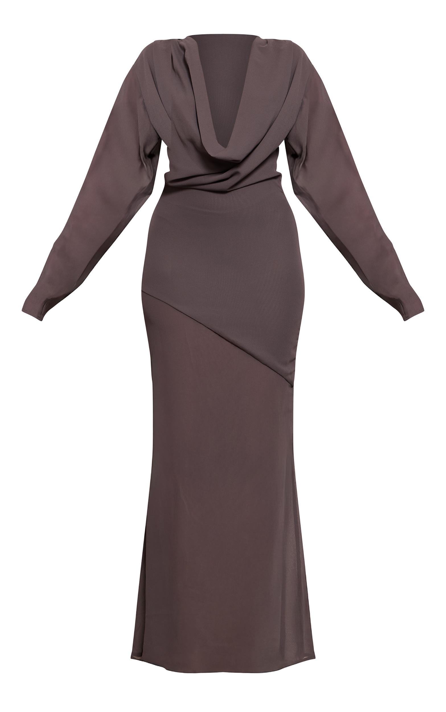 Maternity Red Jersey Piping Detail Long Pj Set Product Image