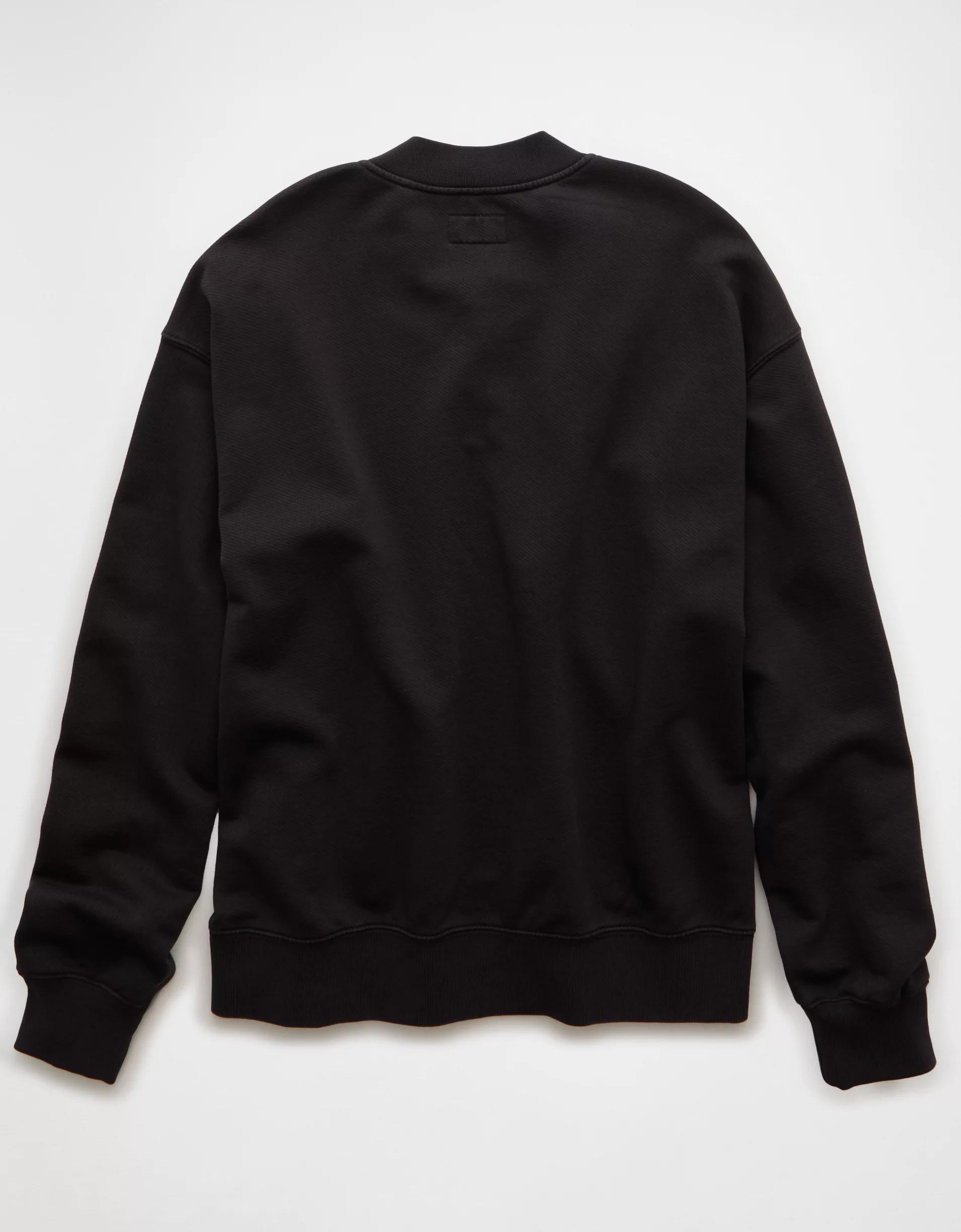AE Henley Sweatshirt Product Image