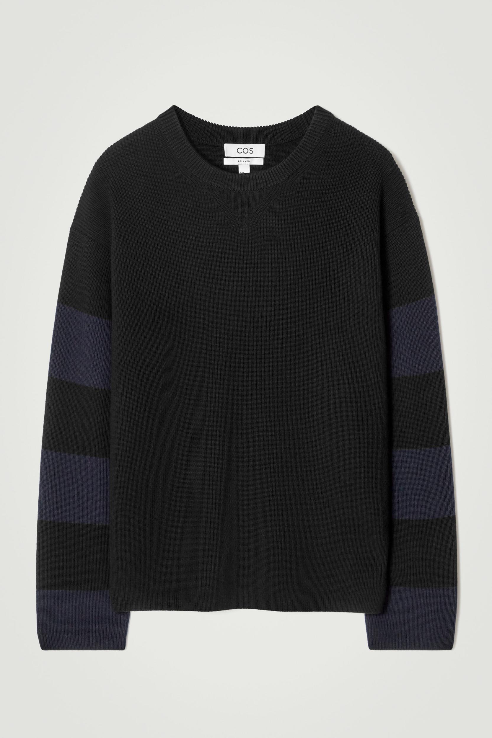 STRIPED MERINO WOOL SWEATER Product Image