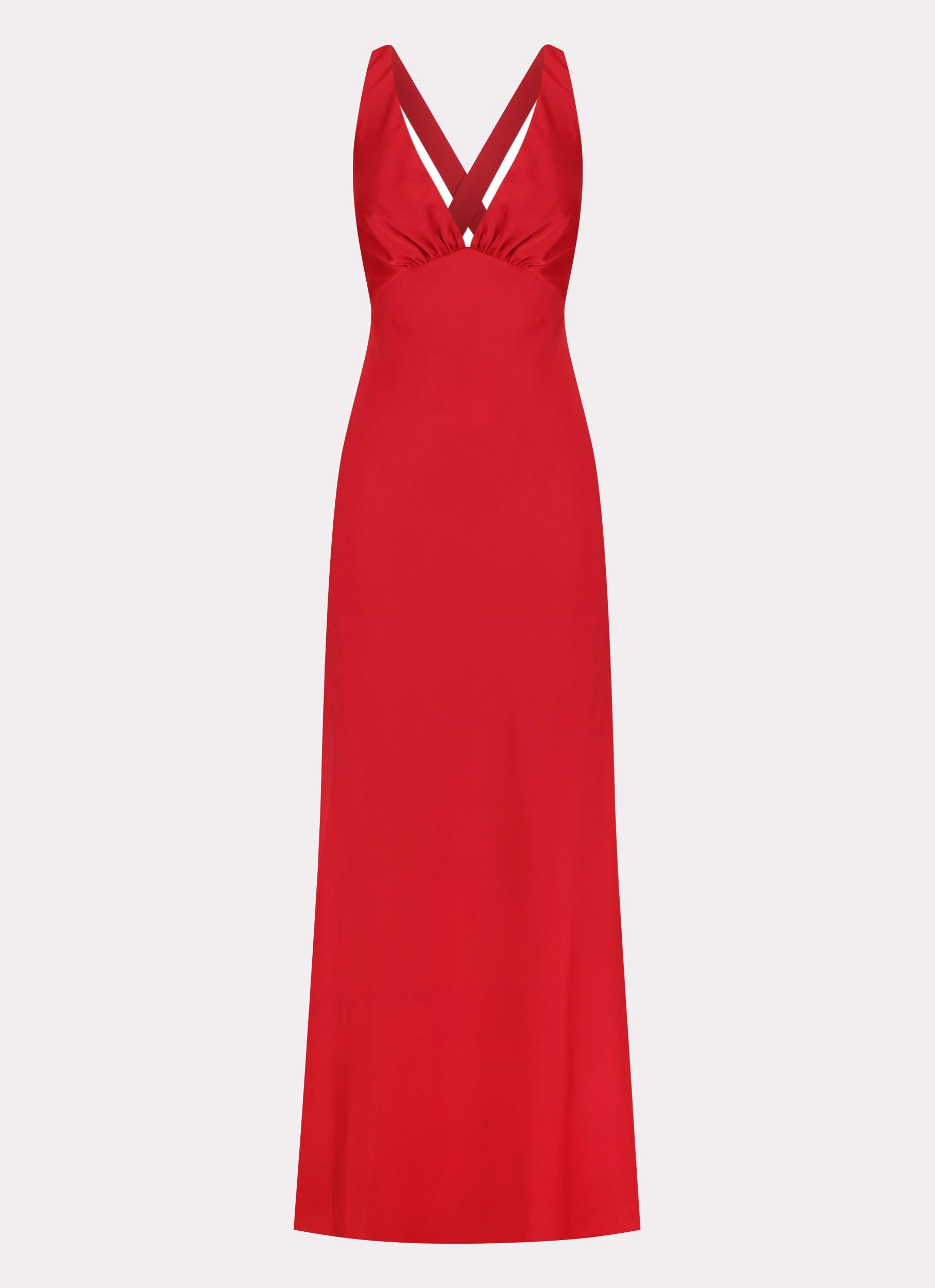 Slyvia Maxi Dress - Red Product Image