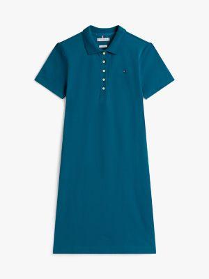 Classic Fit Stretch Cotton Polo Dress Product Image
