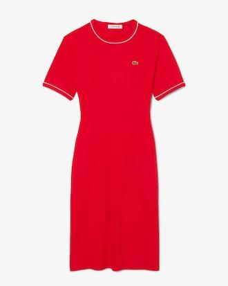 Women's Trim Accent Jersey T-Shirt Dress Product Image