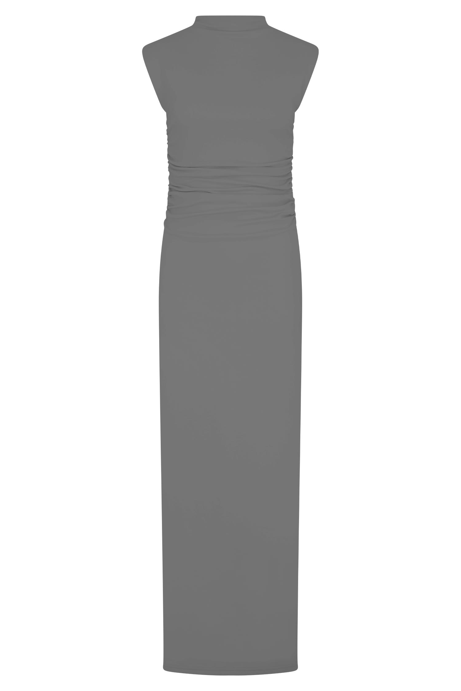 Elliot High Neck Sleeveless Maxi Dress - Lilac Product Image