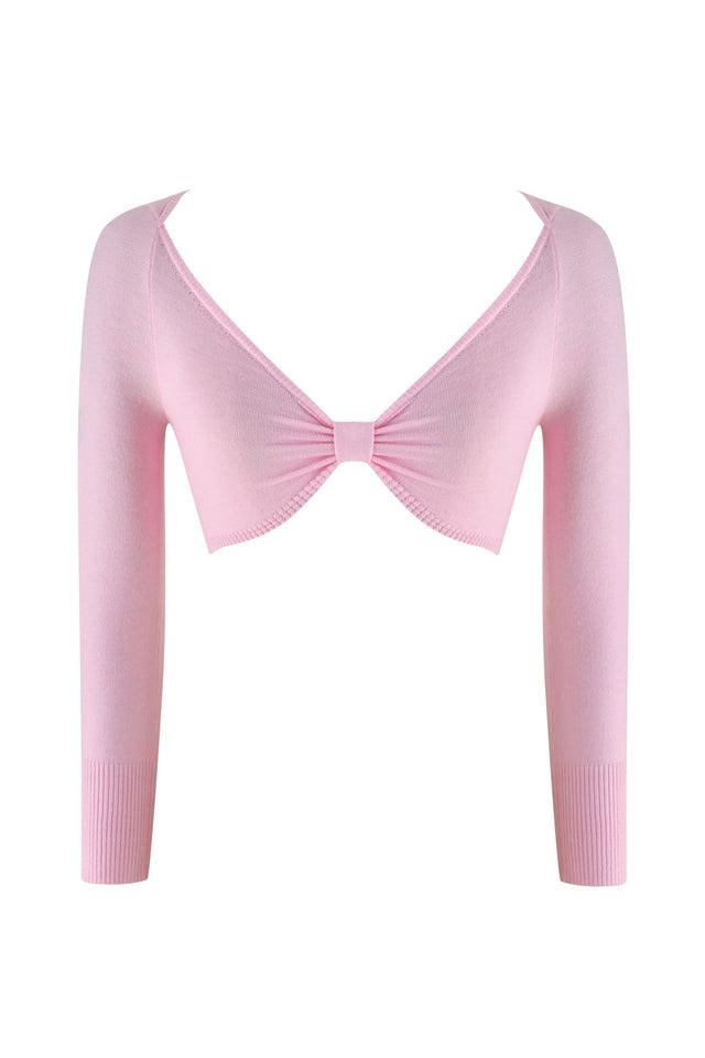 MORGANA CROP TOP - PINK Product Image