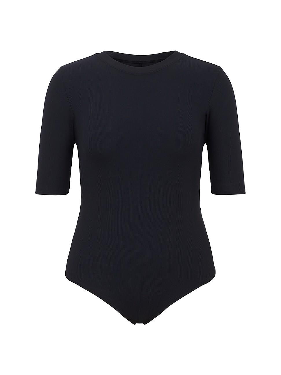 Womens Suit Yourself Rib-Knit Bodysuit Product Image