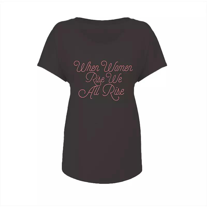Junior's Grayson Threads Women Celebrating Graphic Tee, Women's,  Product Image