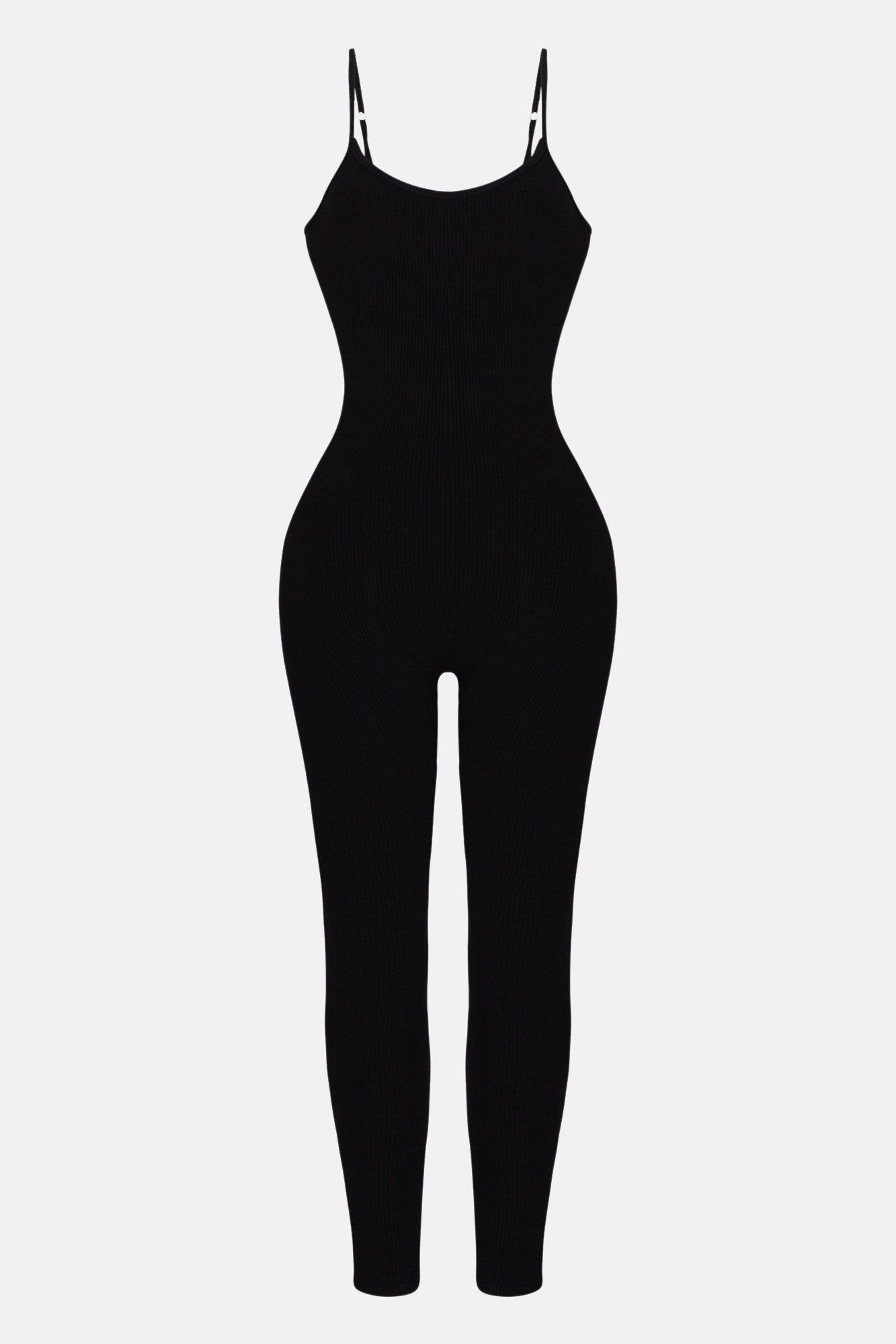 Nova Season Snatched Jumpsuit - Black Product Image