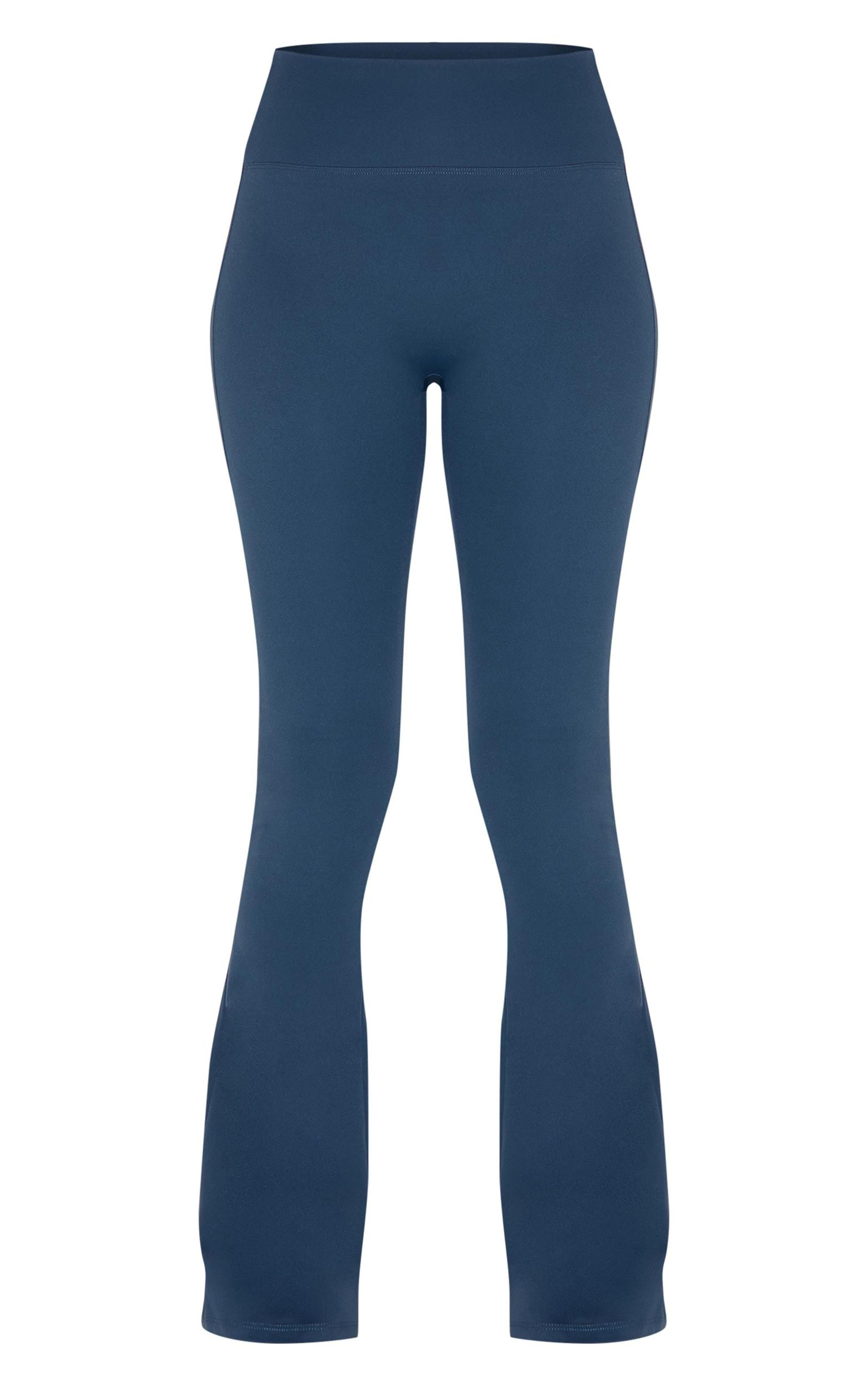 Midnight Blue Ultimate Sculpt Flare Yoga Pants Product Image