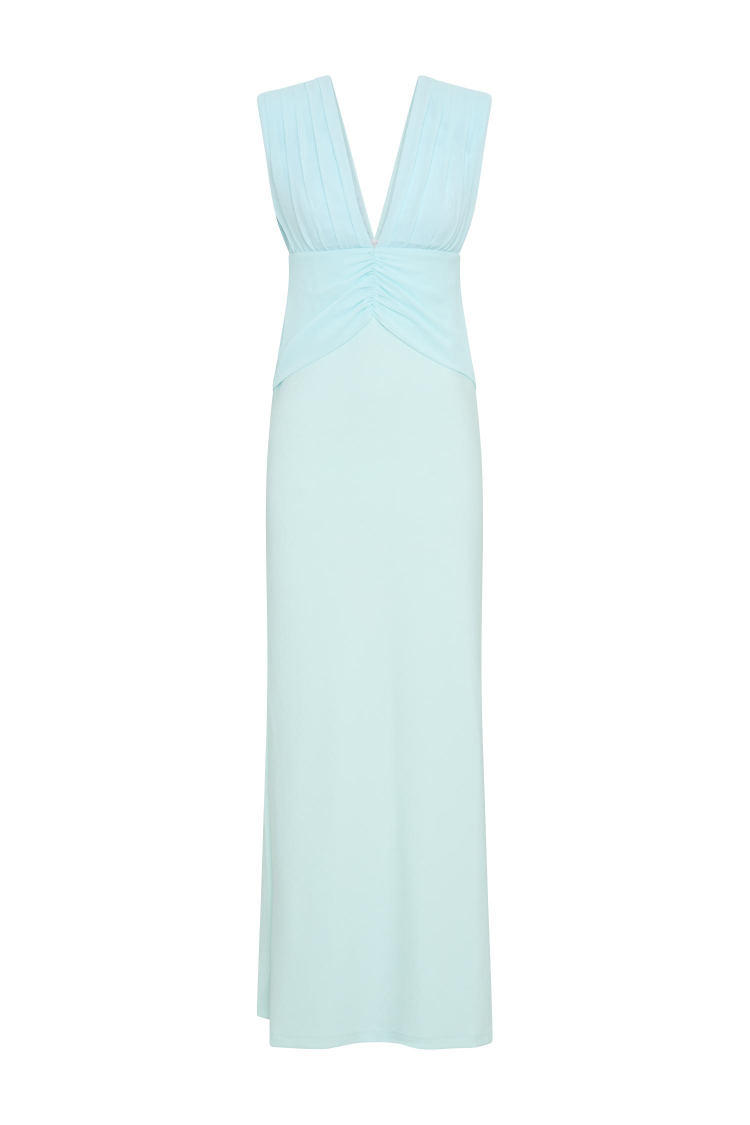 Monique Maxi Dress - Ice Blue Product Image