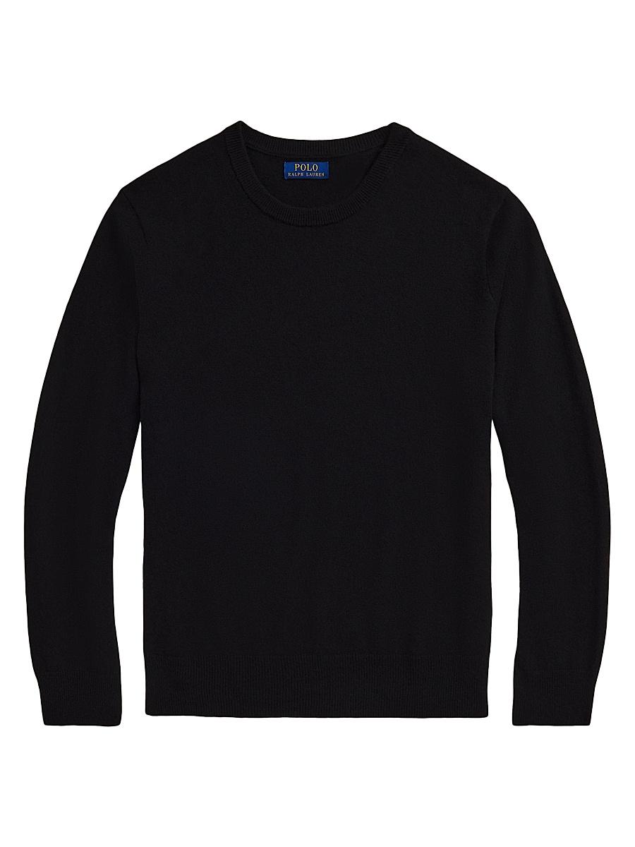 Mens Washable Cashmere Crewneck Sweater Product Image