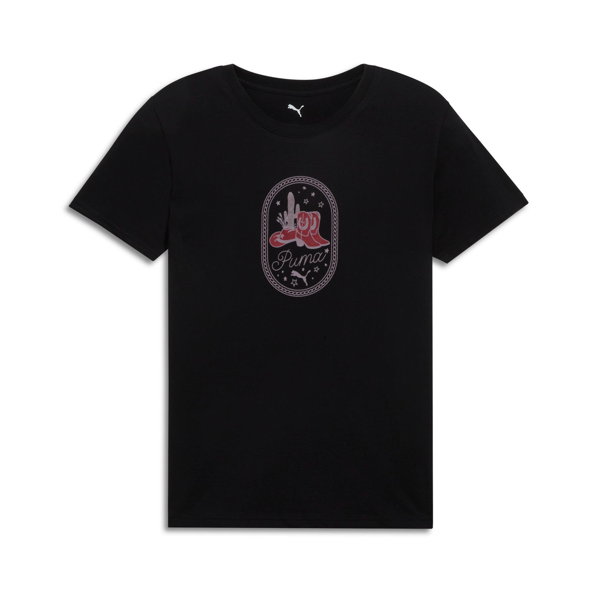 PUMA Graphic Western T-Shirt Women Product Image