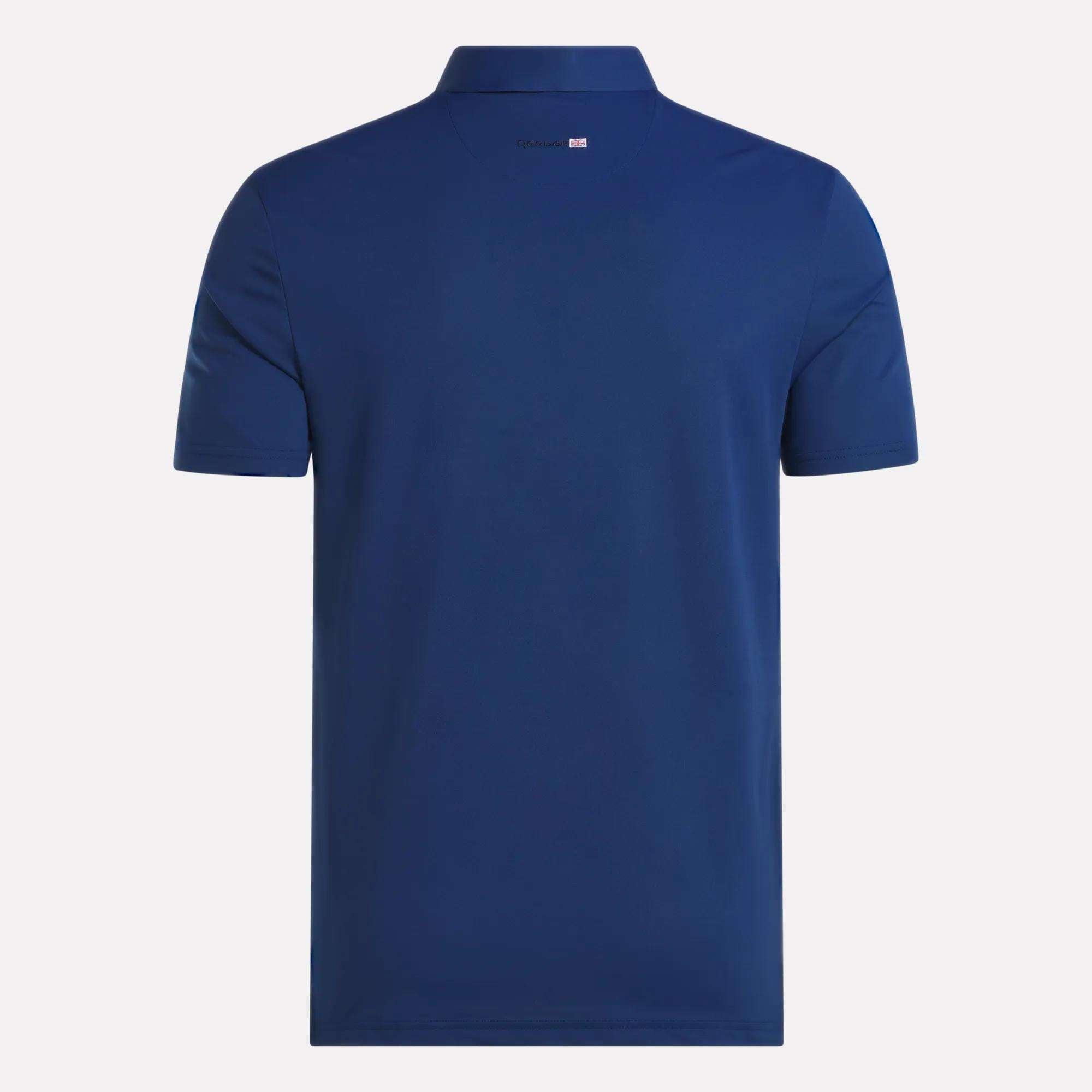 Men's Colorblock Bonded Collar Polo Shirt Male Product Image