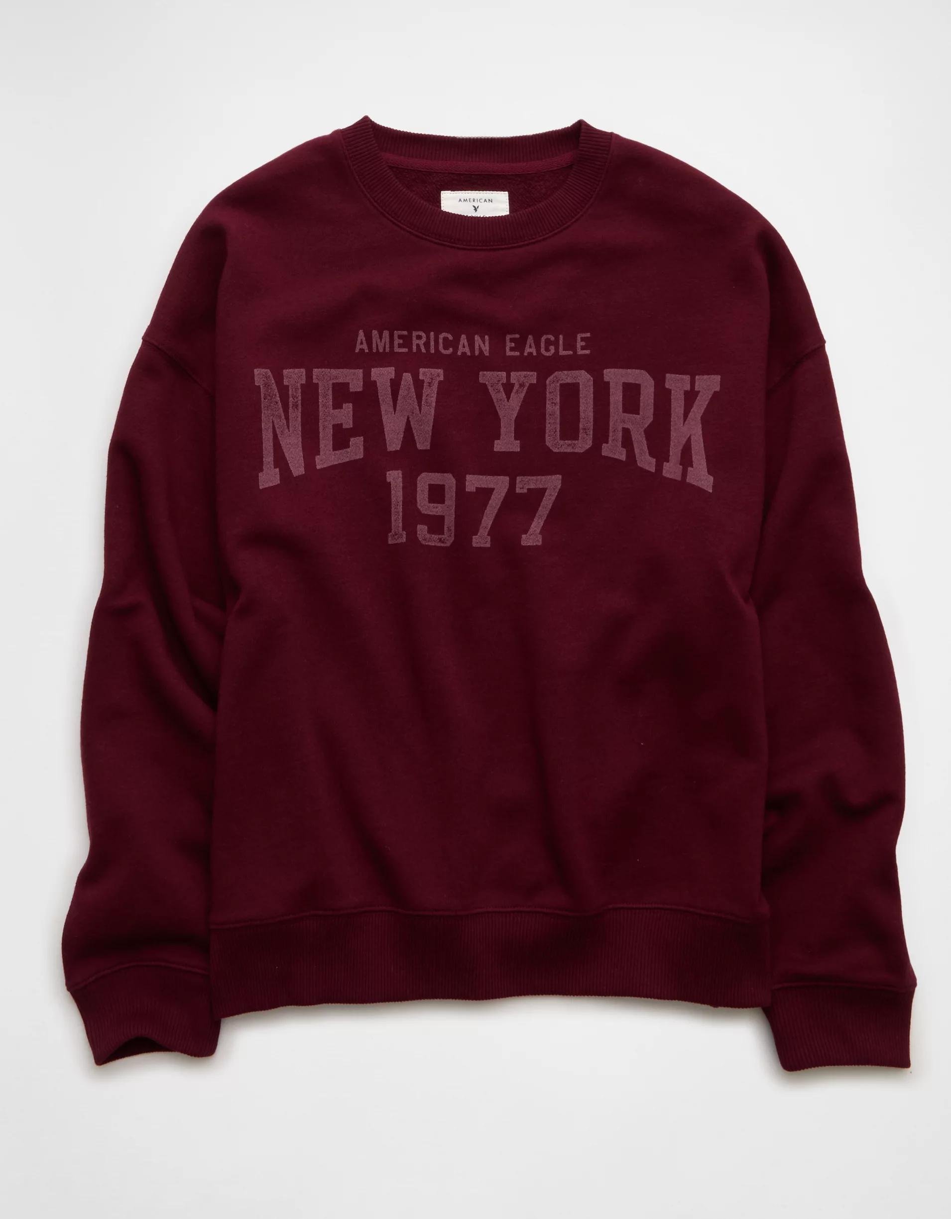 AE Funday Graphic Sweatshirt Product Image