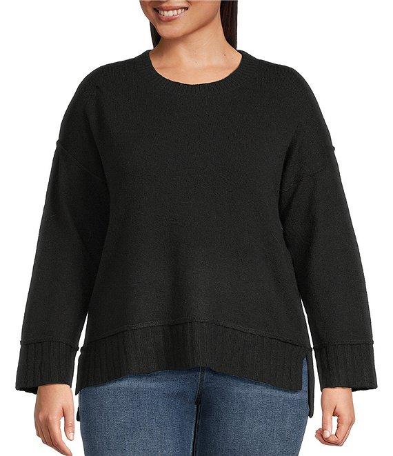 Westbound Plus Wool Blend Long Sleeve Crew Neck Sweater Product Image