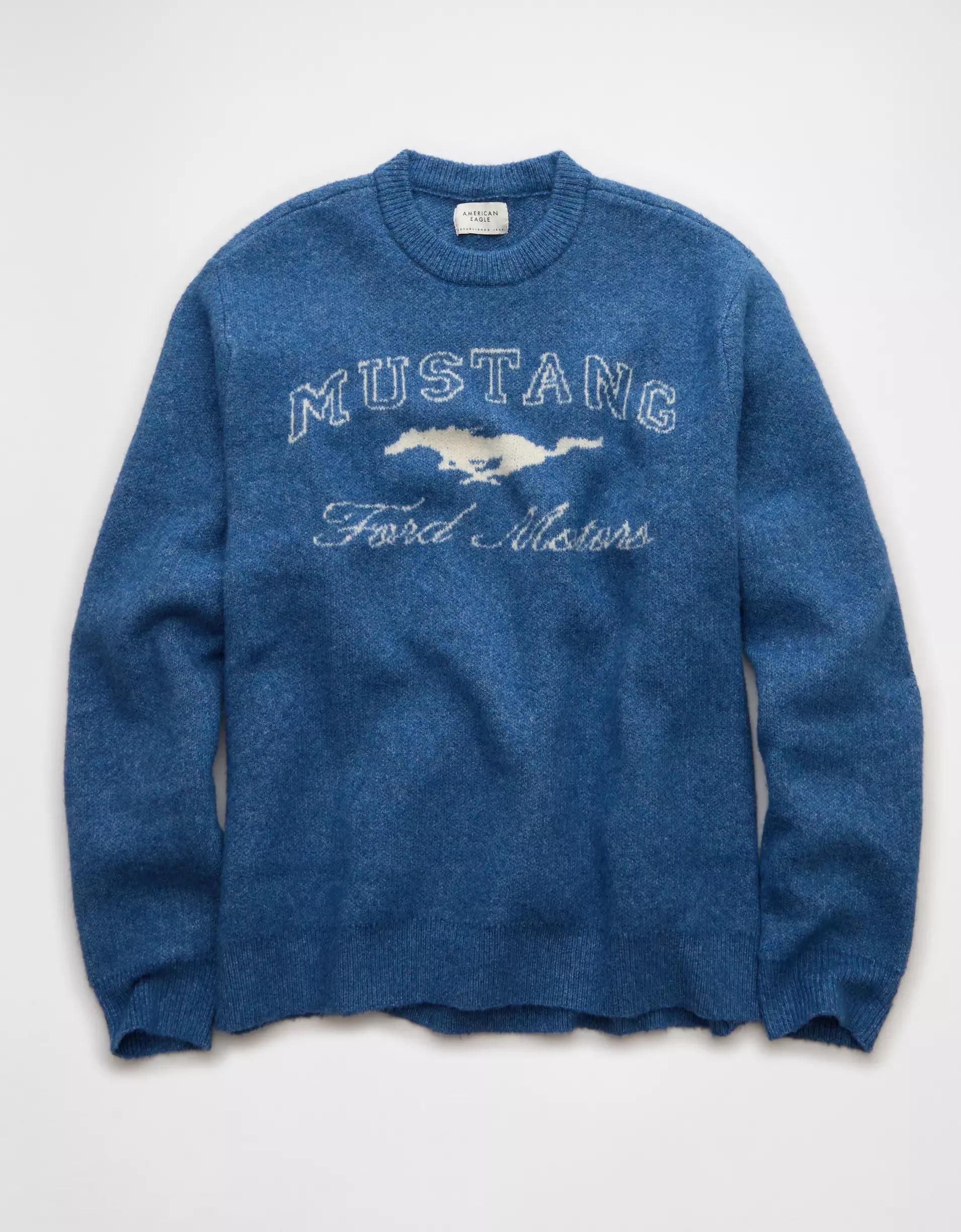 AE Cozy Cabin Ford Mustang Sweater Product Image