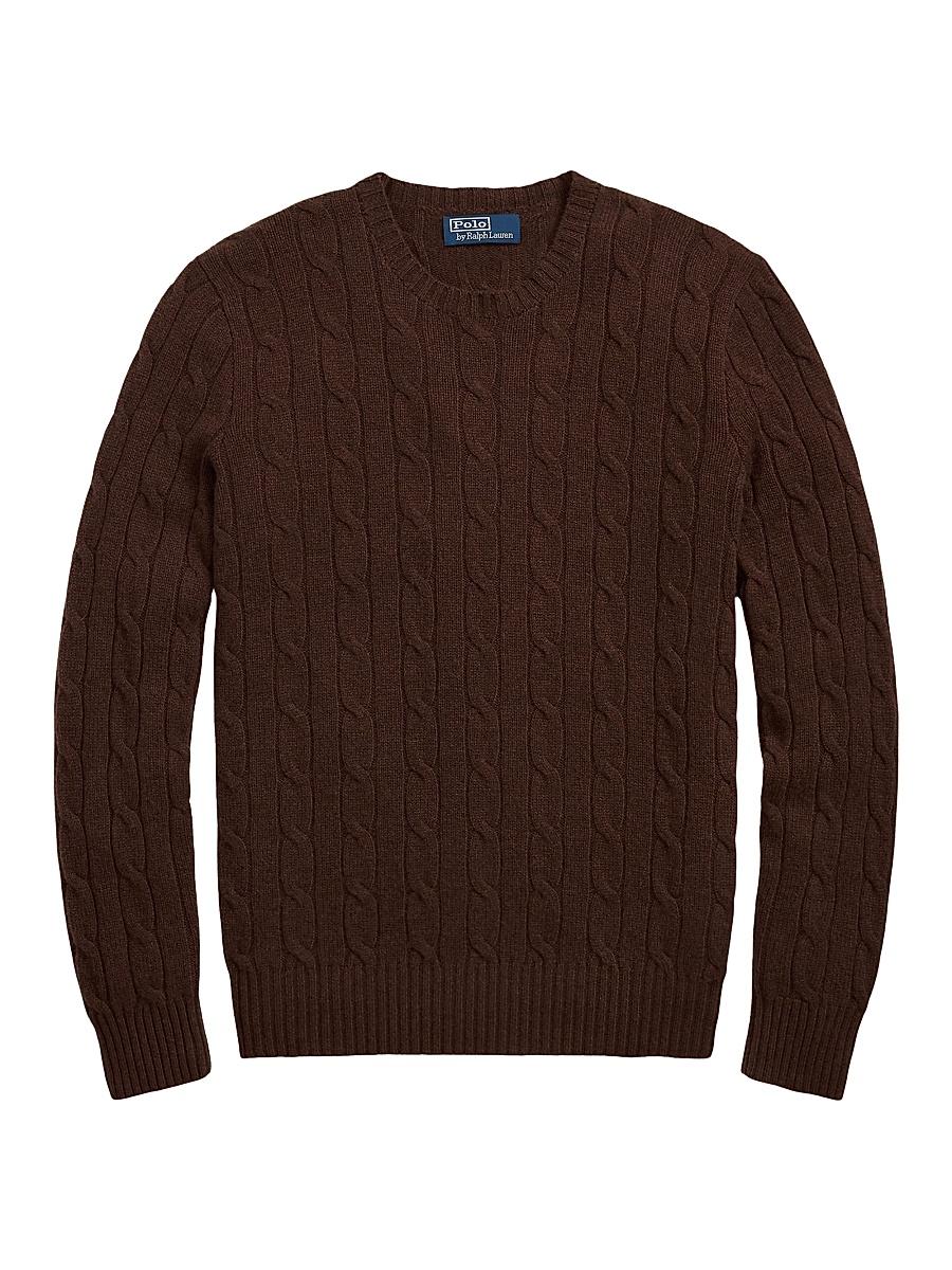Mens Cotton Crewneck Sweater Product Image