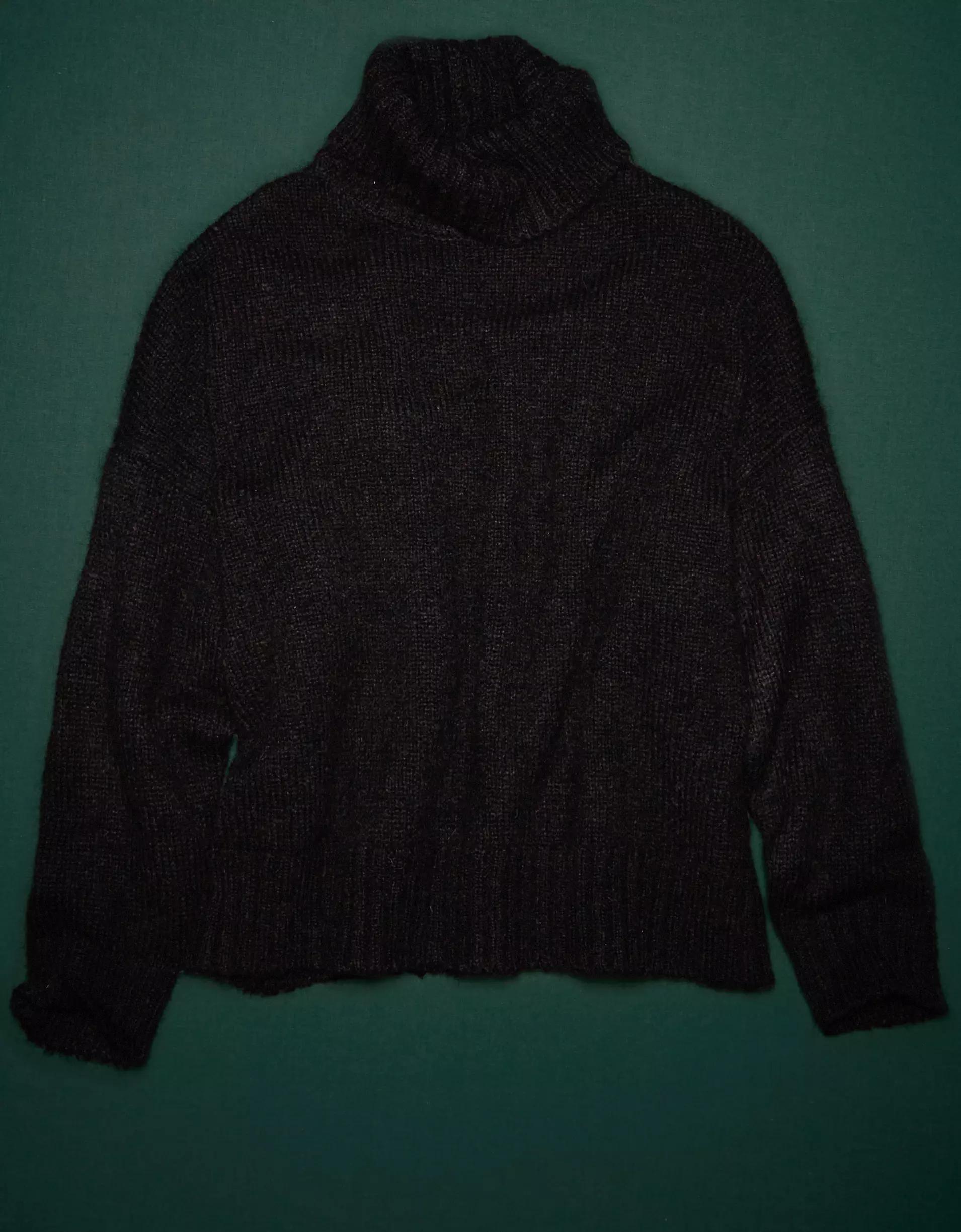 AE77 Premium Turtleneck Sweater Product Image