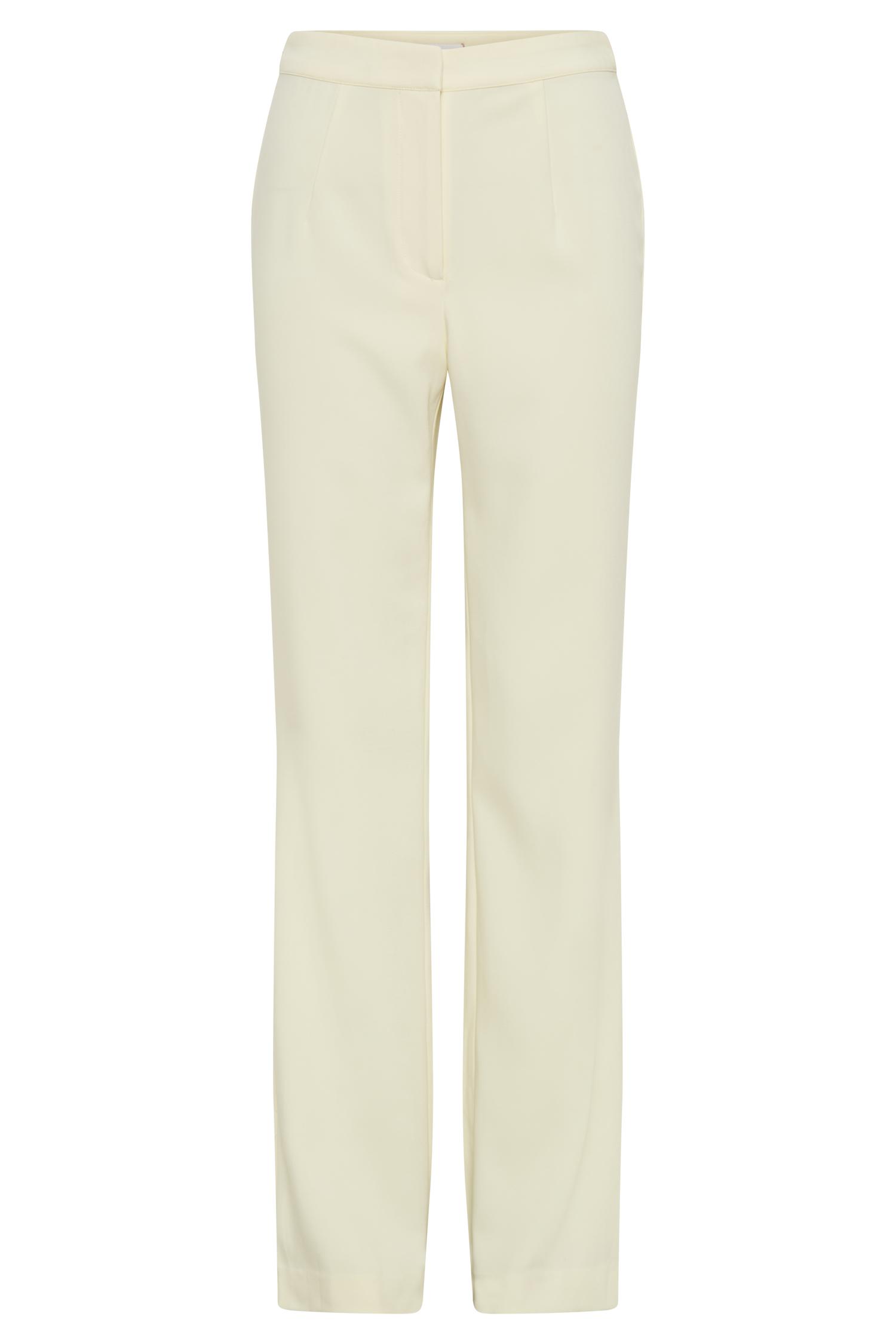Allanah Suiting Straight Leg Pant - Pastel Lemon Product Image