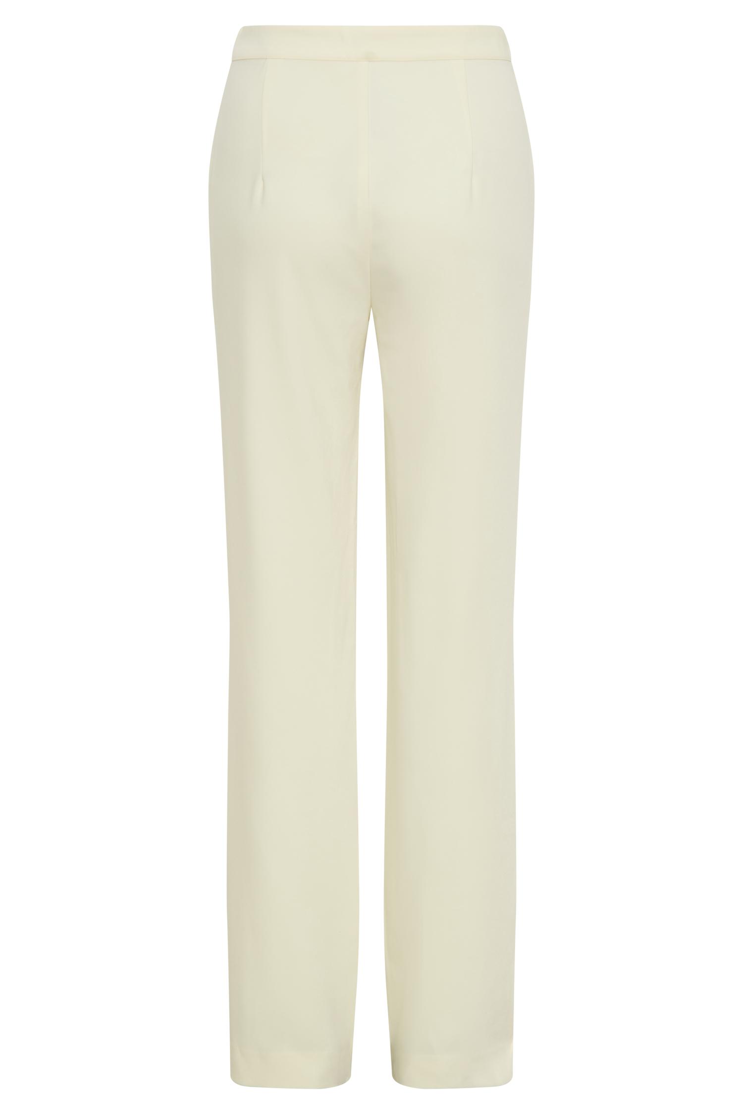 Allanah Suiting Straight Leg Pant - Pastel Lemon Product Image