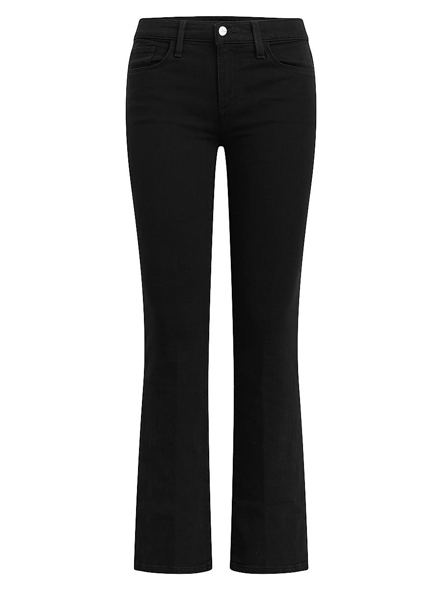 Womens Petite The Provocateur HIgh-Rise Stretch Bootcut Jeans Product Image