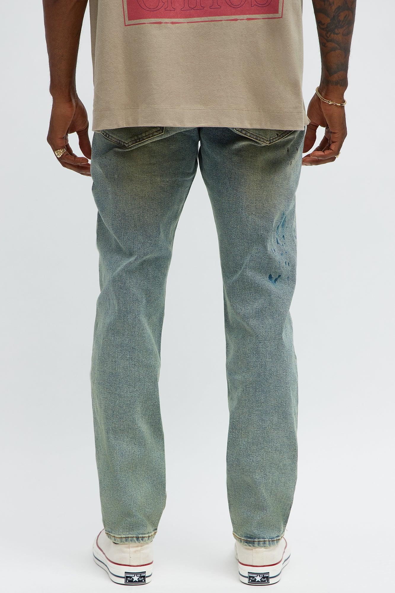 Skinny Dirt On My Name Jeans - Medium Blue Wash Male Product Image