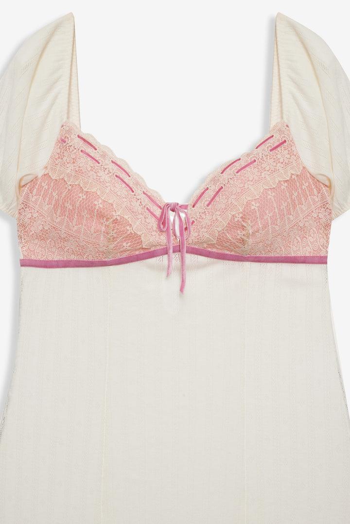 Dauphine Slip Dress — Pink Product Image