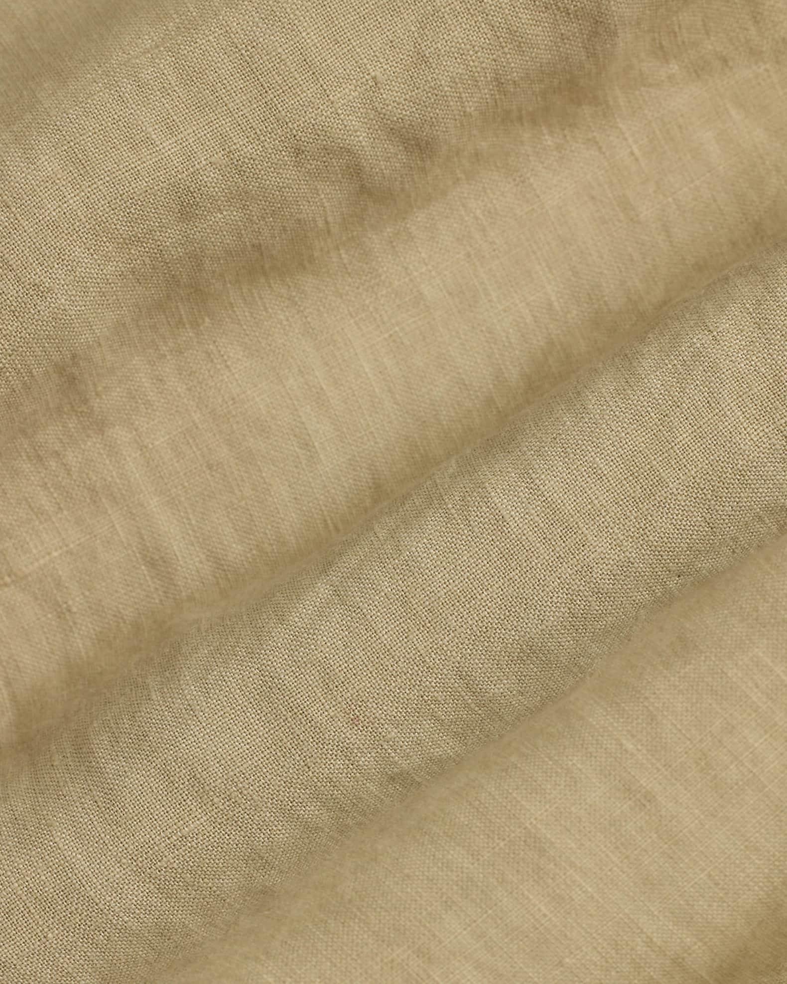 Mens Classic-Fit Slub Linen Camp Shirt Product Image