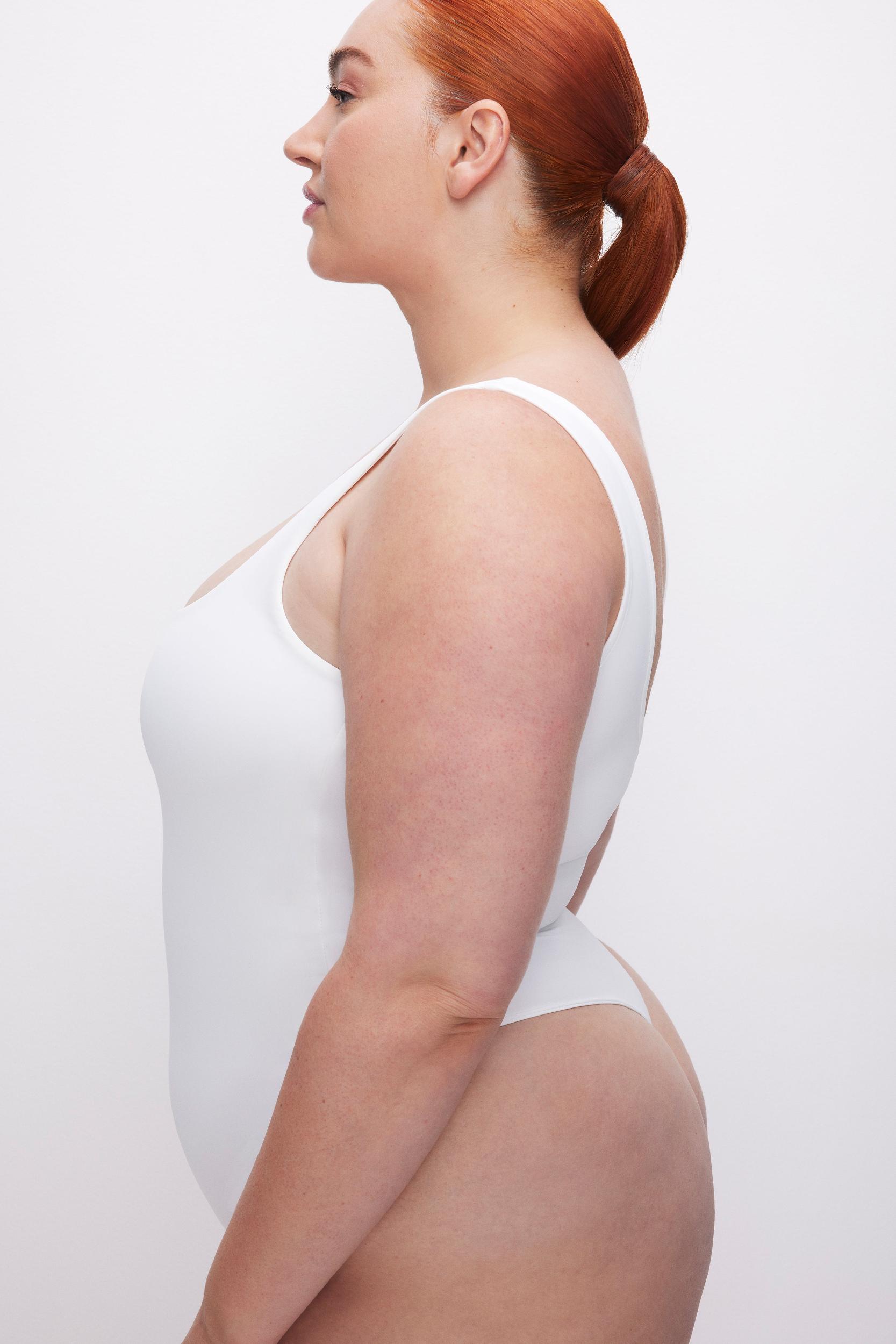 SCUBA MODERN TANK BODYSUIT | WHITE001 Product Image