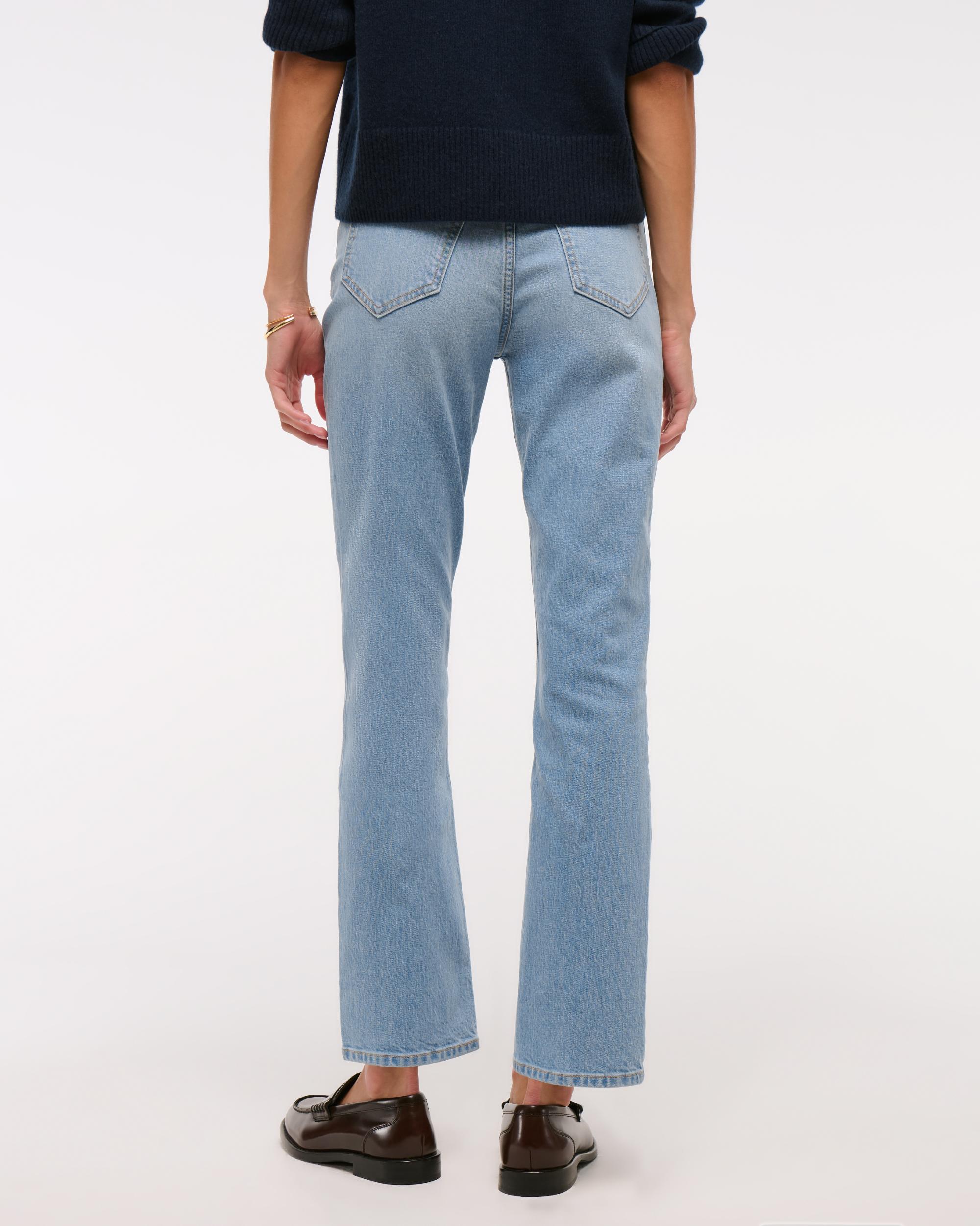 Ultra High Rise Ankle Straight Jean Product Image